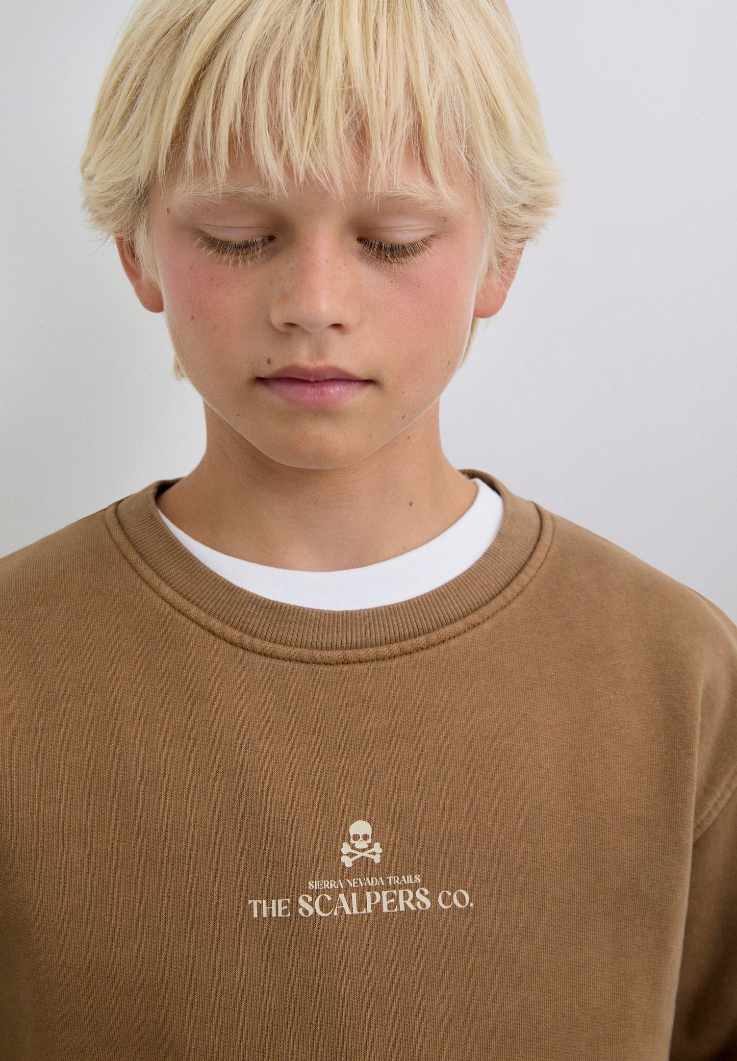 SKI PRINT SWEATSHIRT