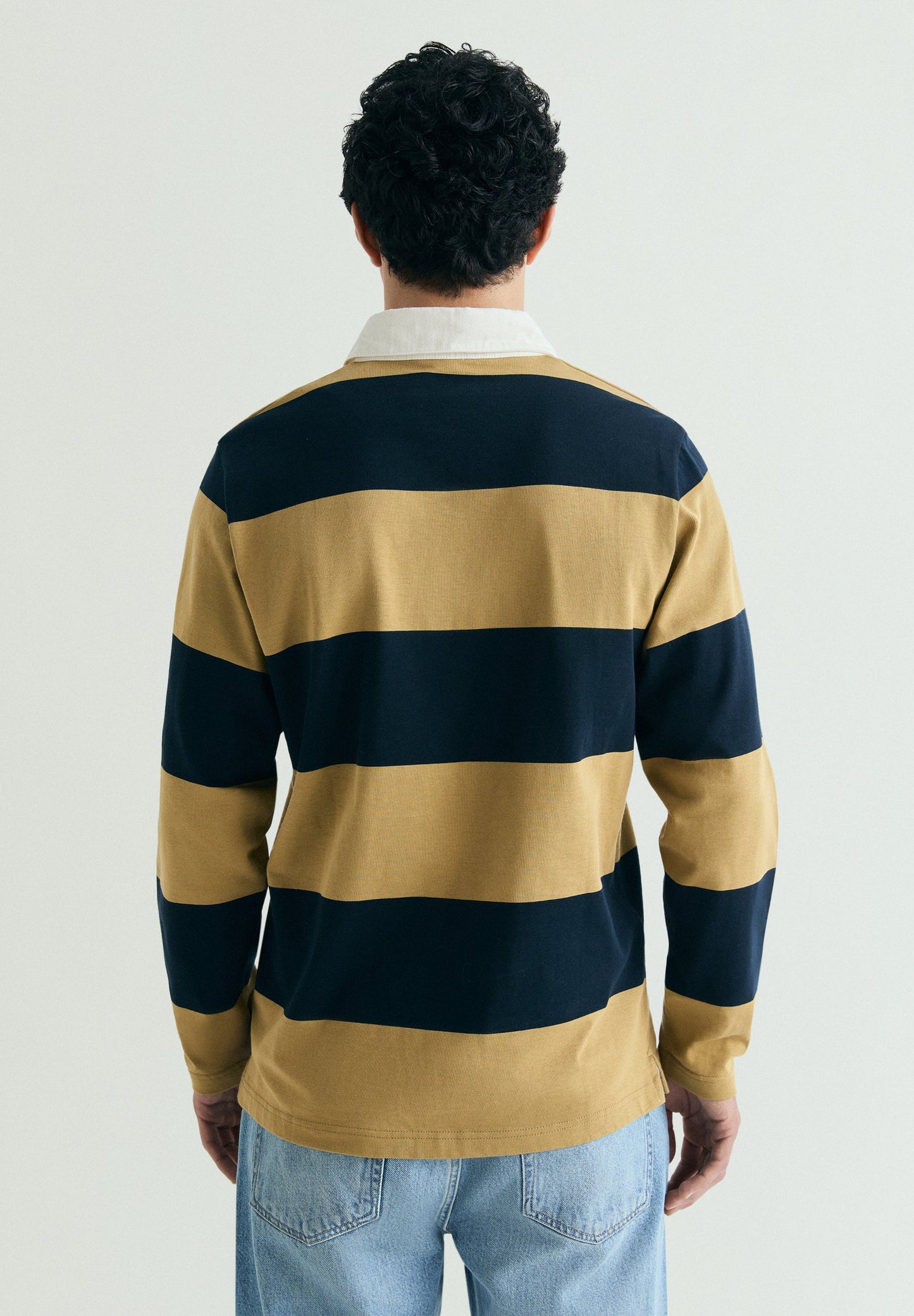 CONTRAST STRIPED POLO SHIRT