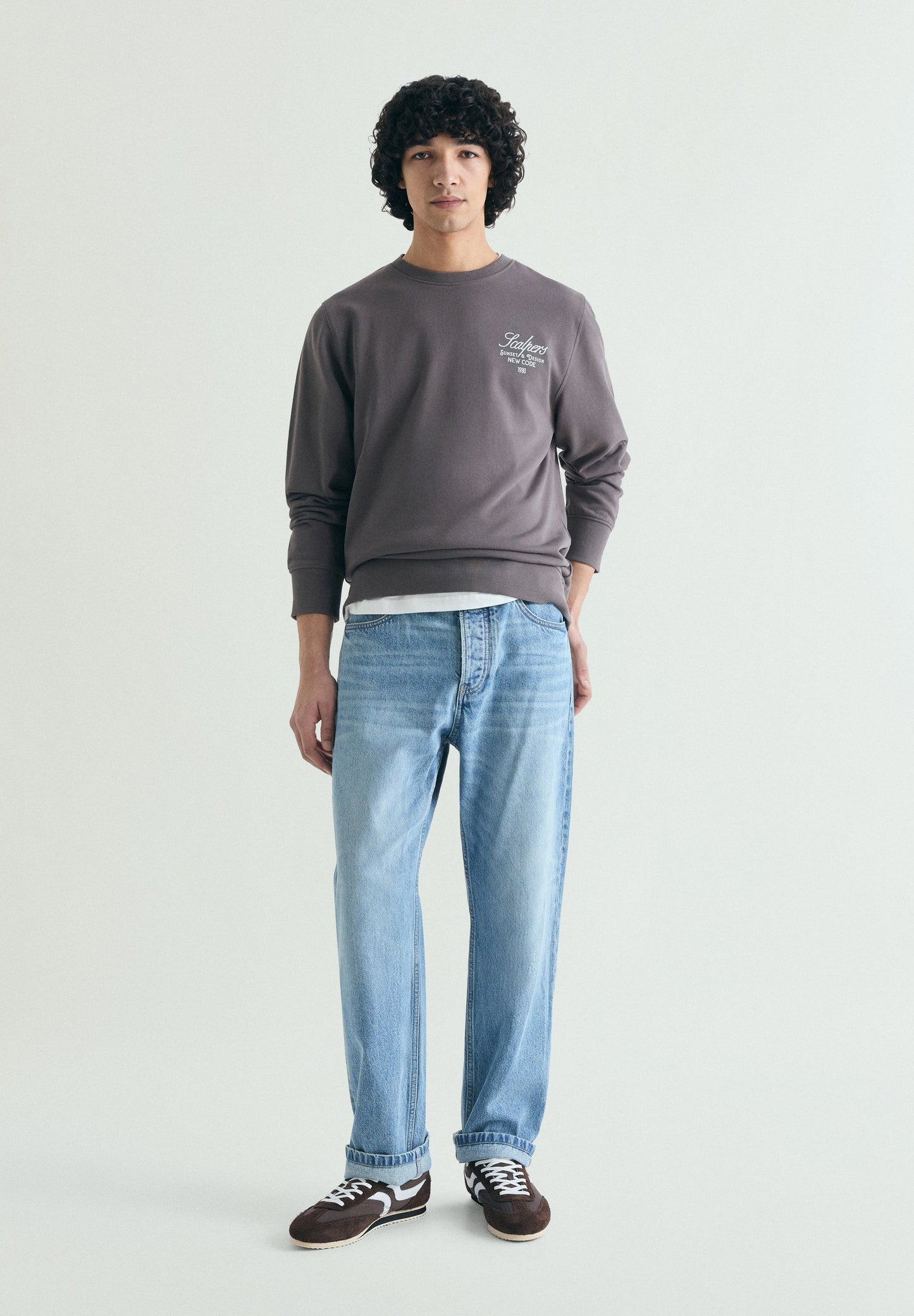 FADED PRINT SWEATSHIRT