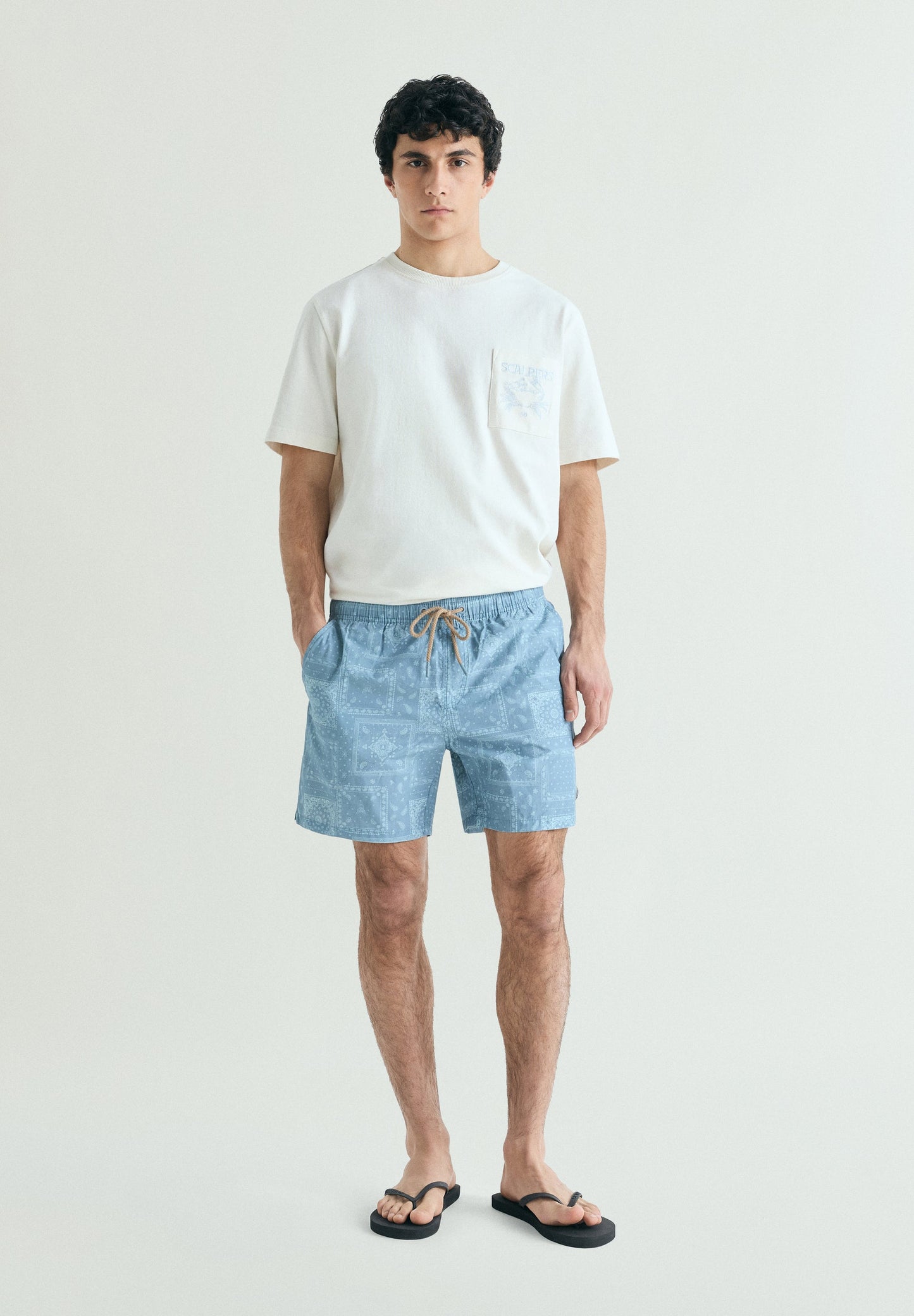 PRINTED SWIMMING TRUNKS