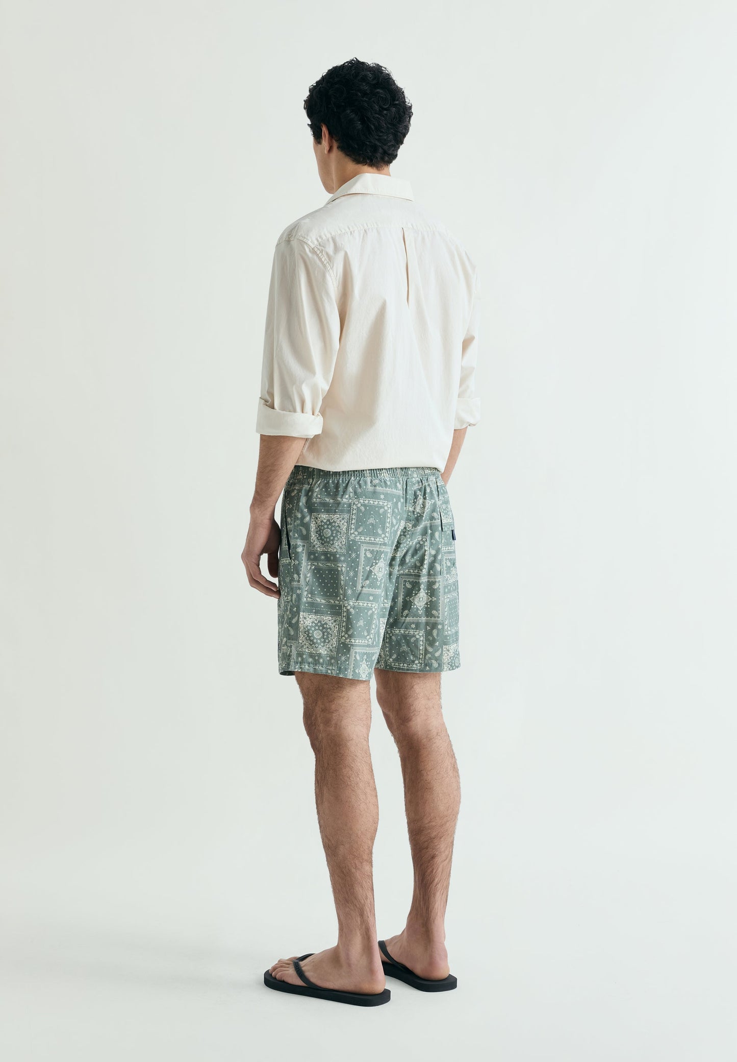 PRINTED SWIMMING TRUNKS