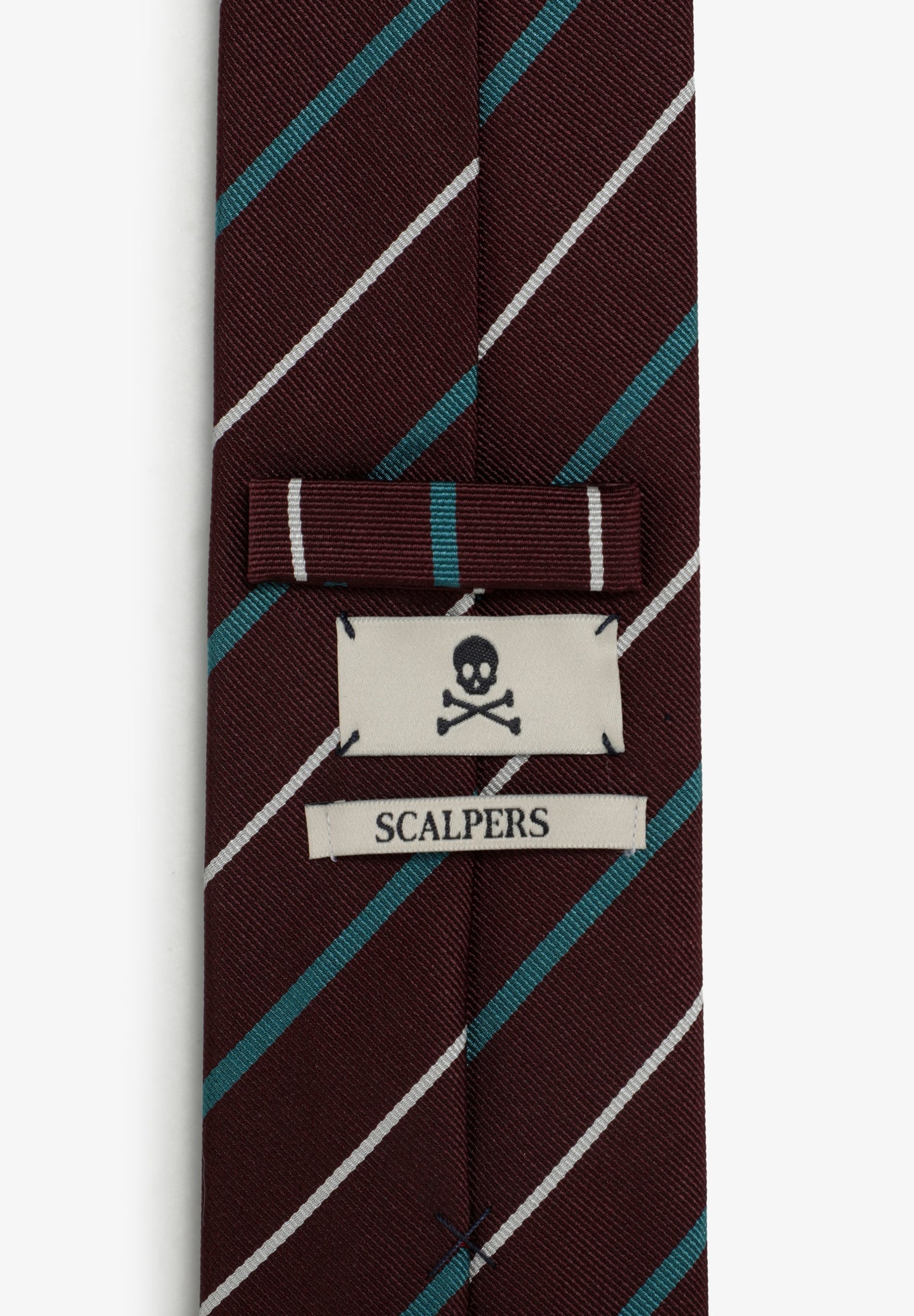 STRIPED SILK TIE