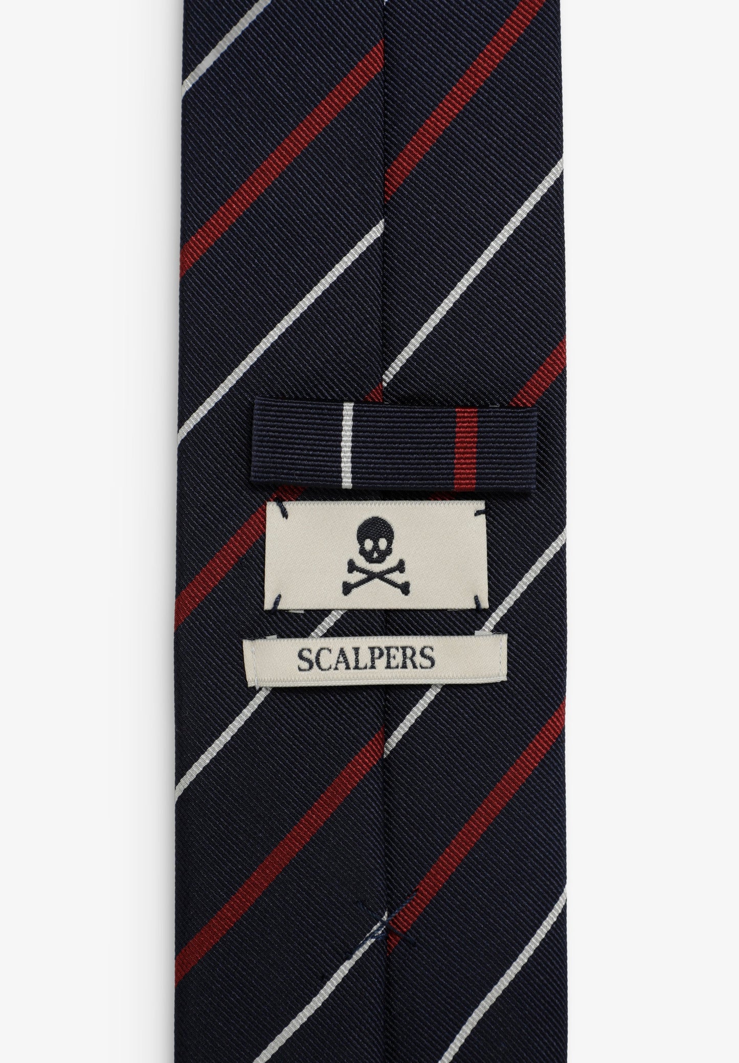 STRIPED SILK TIE
