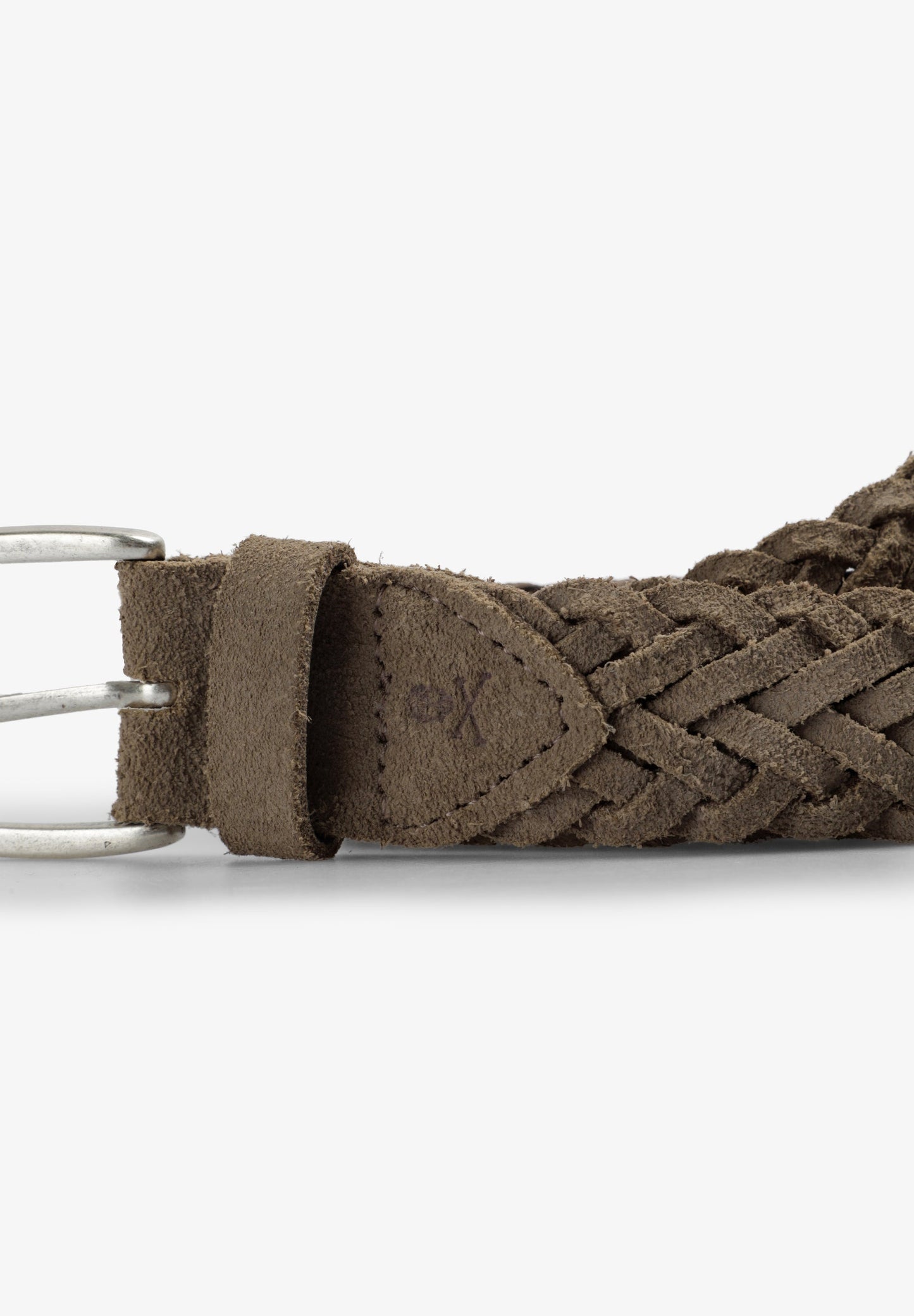 SCBRAIDED SUEDE BELT