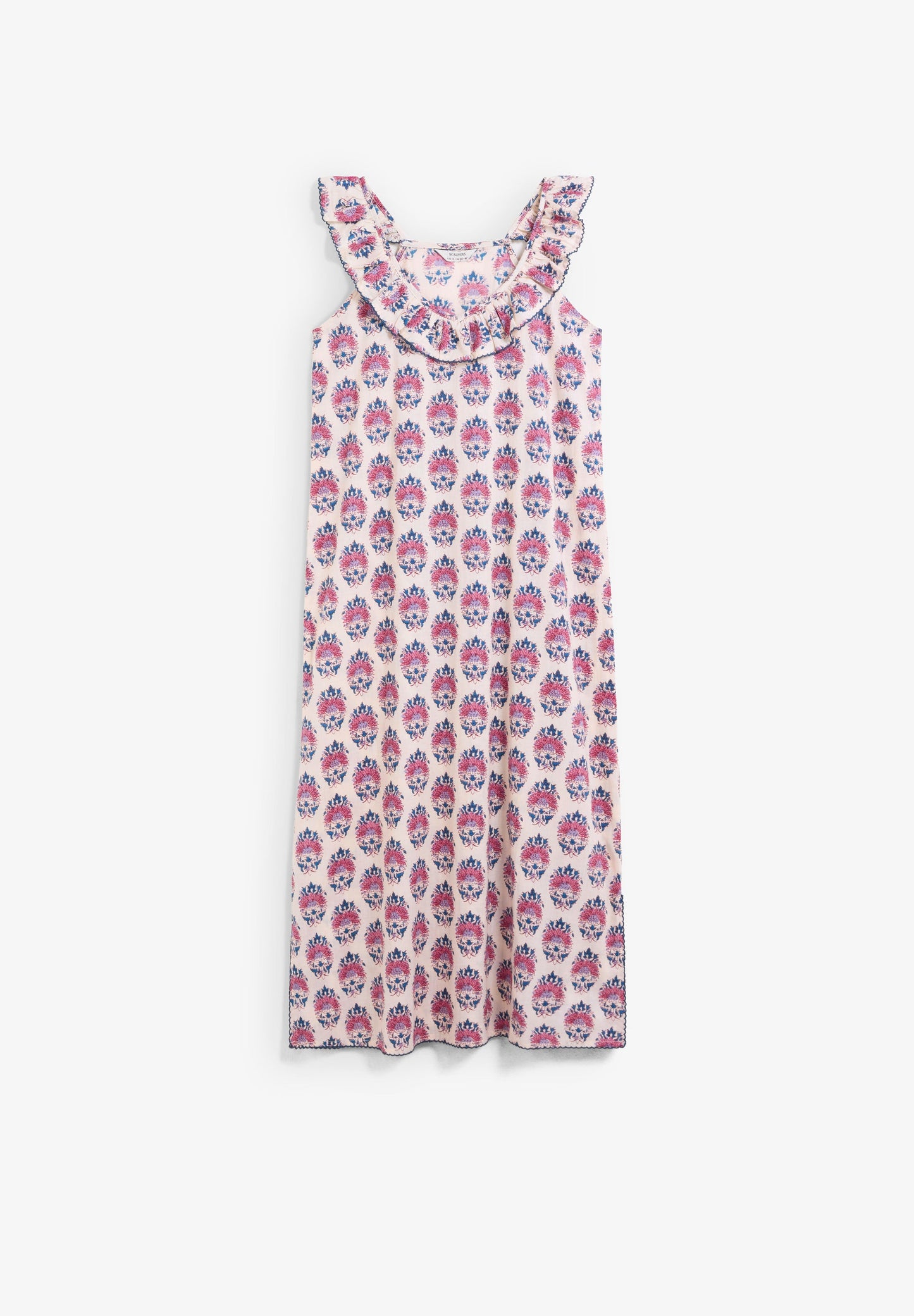 PRINTED MIDI DRESS