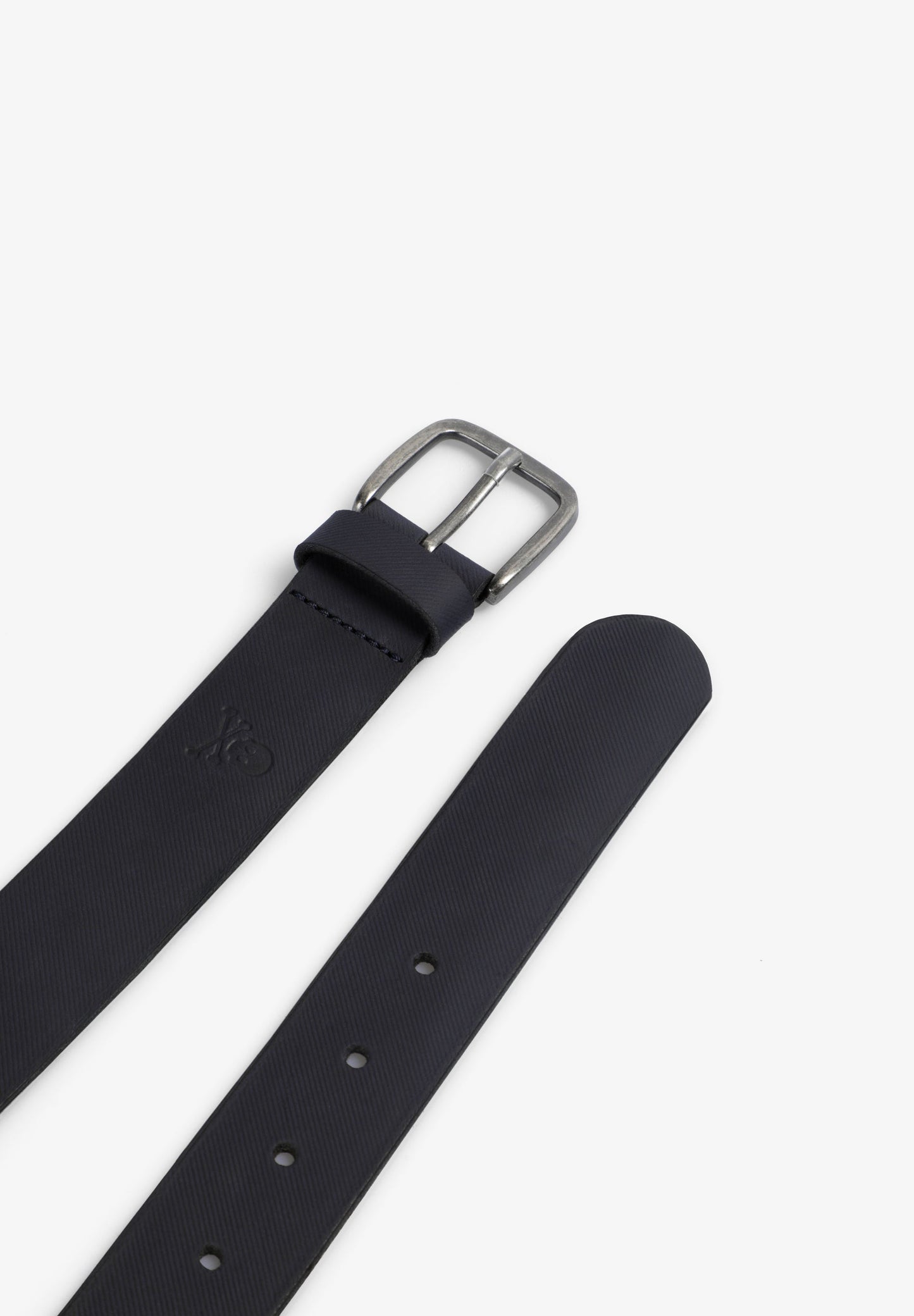 TEXTURE LEATHER BELT