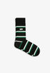 SCALPERS X SPORTING CP CONTRAST STRIPED SOCKS
