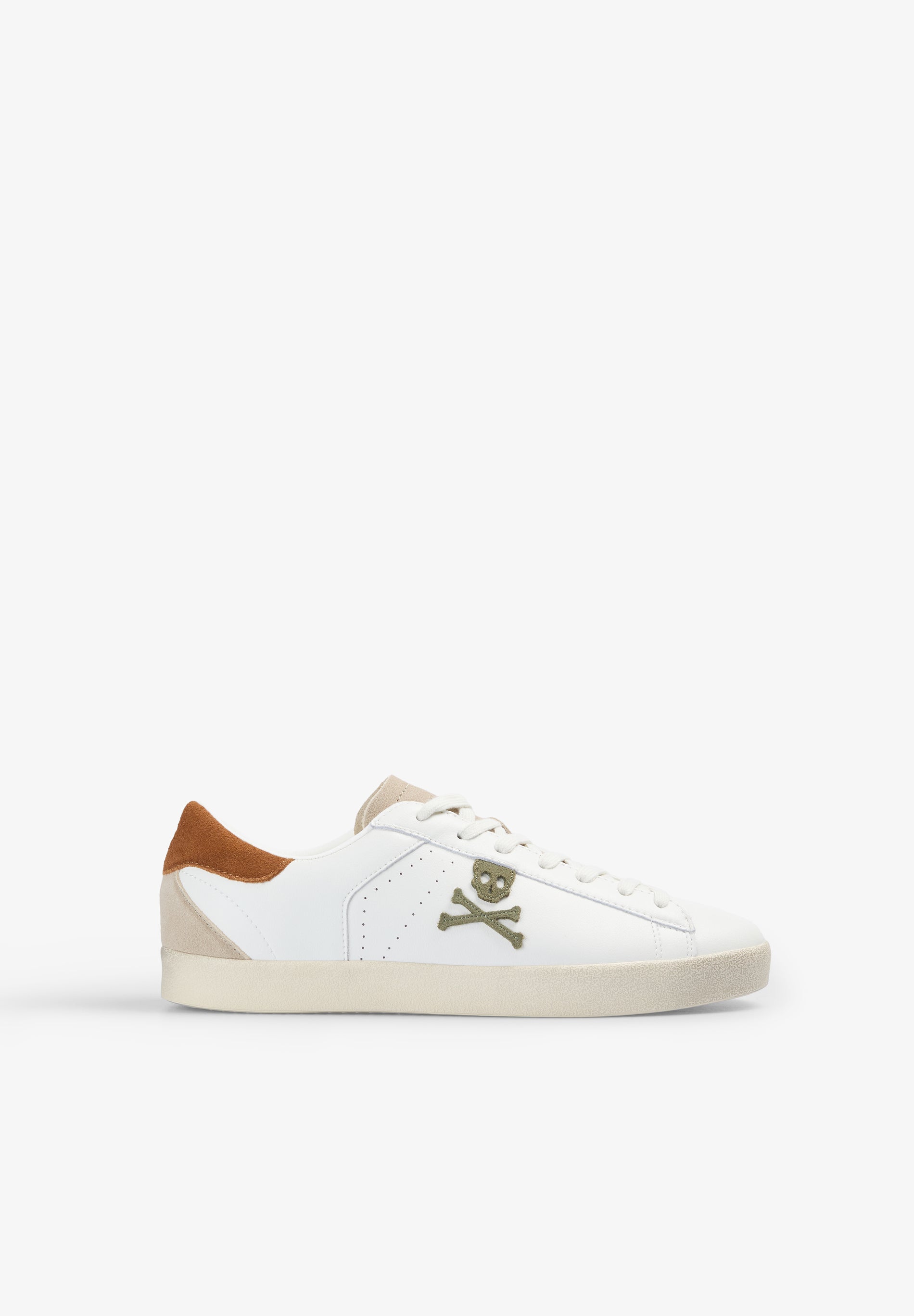 SKULL LOW TOP SNEAKERS