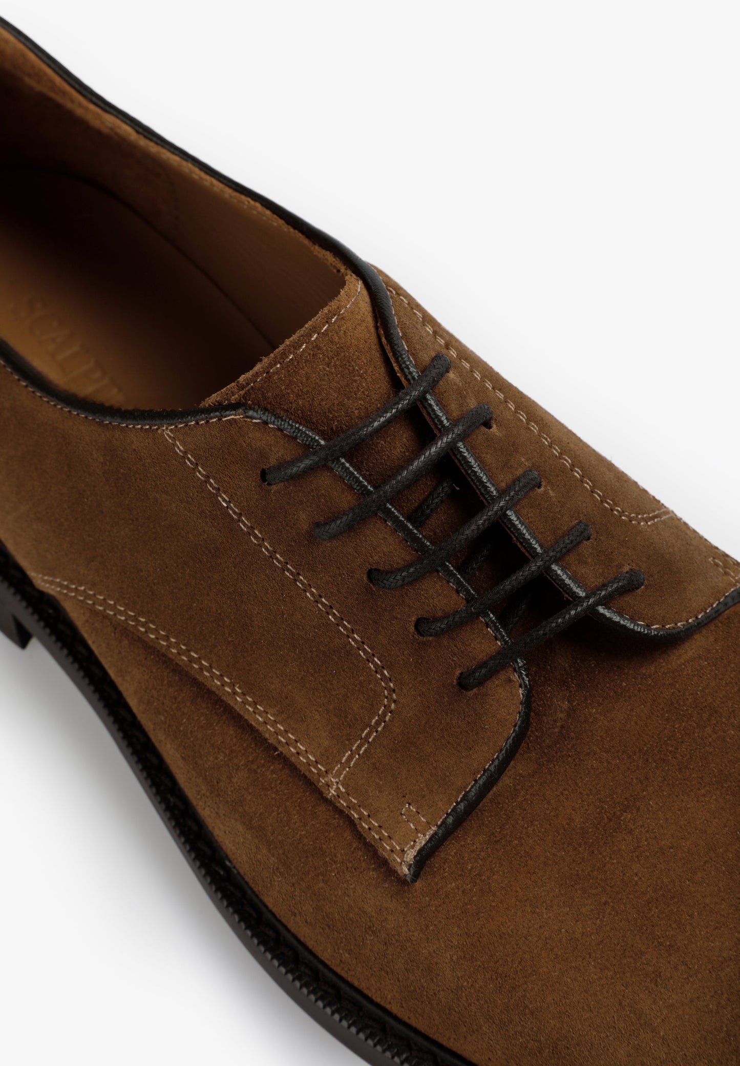 LEATHER BLUCHER SHOES