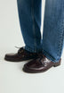 LEATHER DECK SHOES