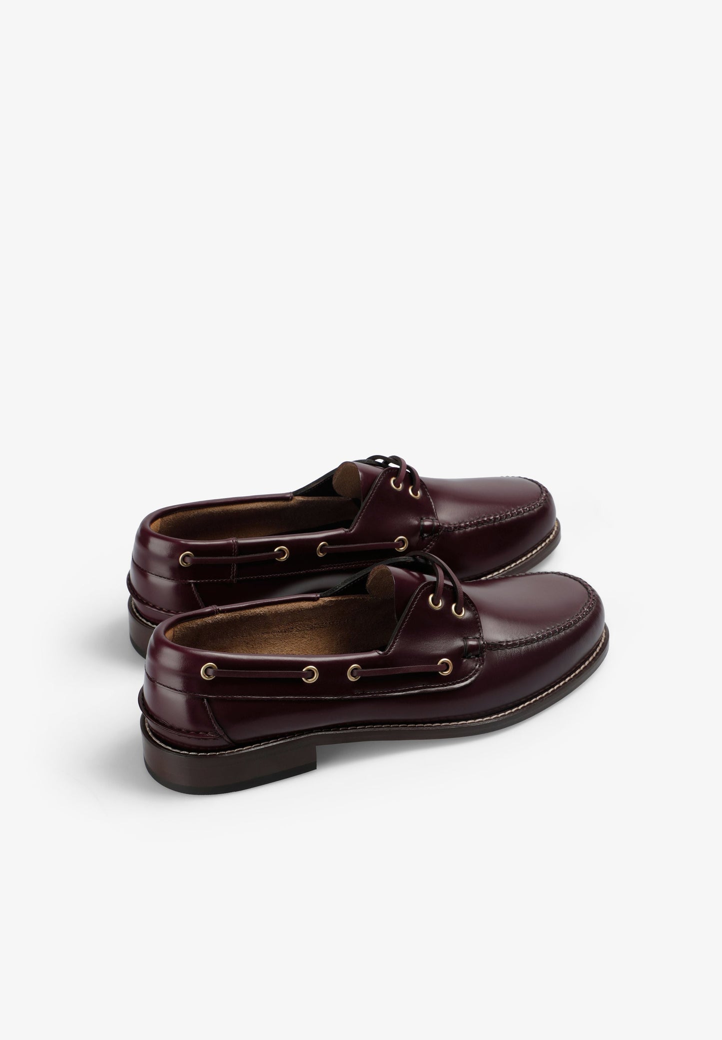 LEATHER DECK SHOES
