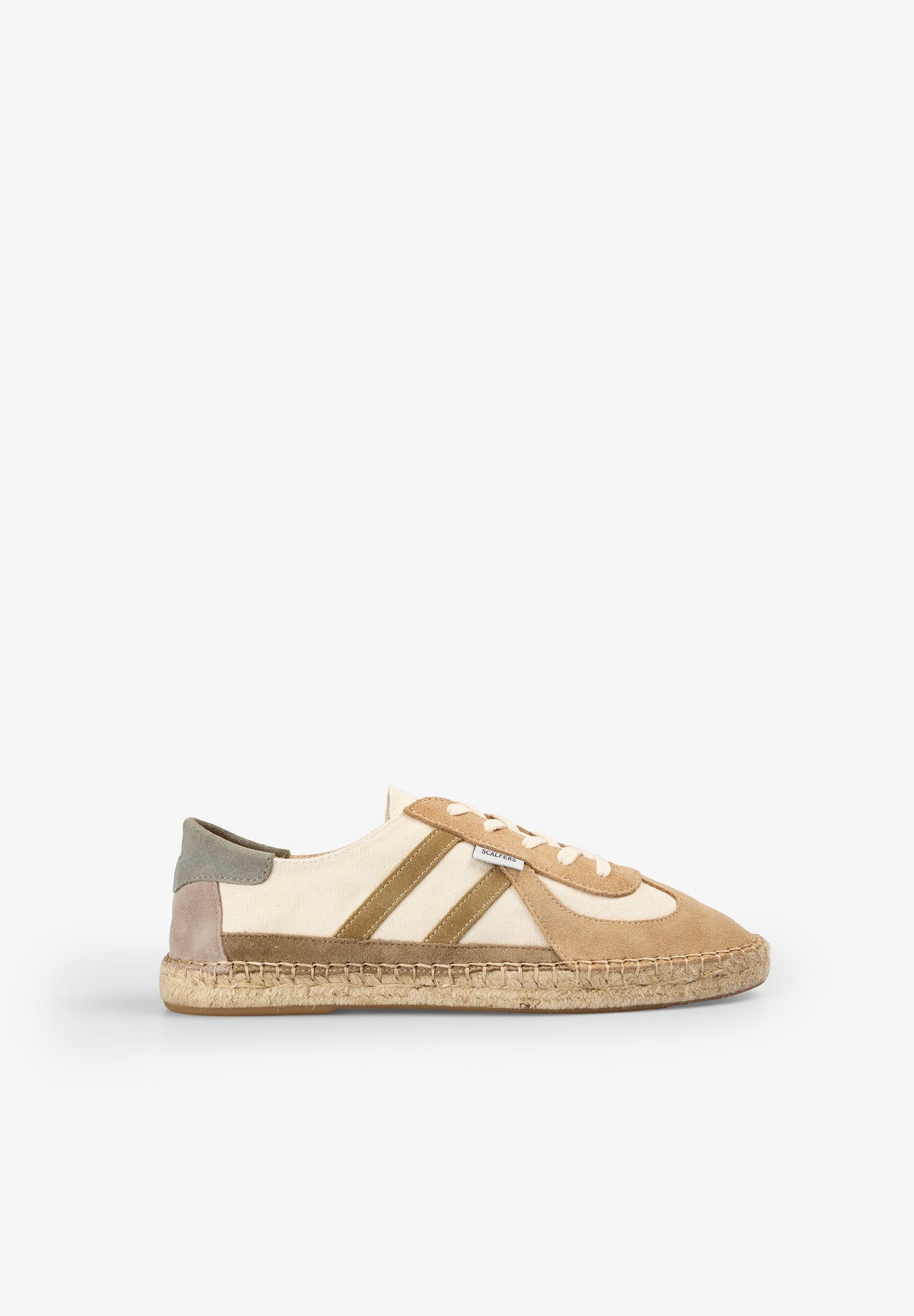 CONTRAST SUEDE SNEAKERS