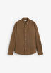 CORDUROY SHIRT WITH TONAL SKULL