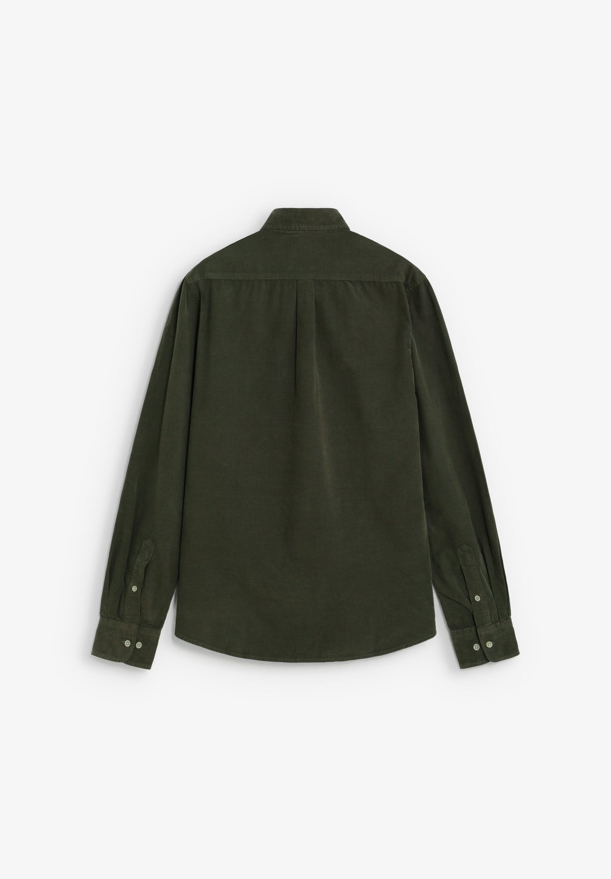 CORDUROY SHIRT WITH TONAL SKULL