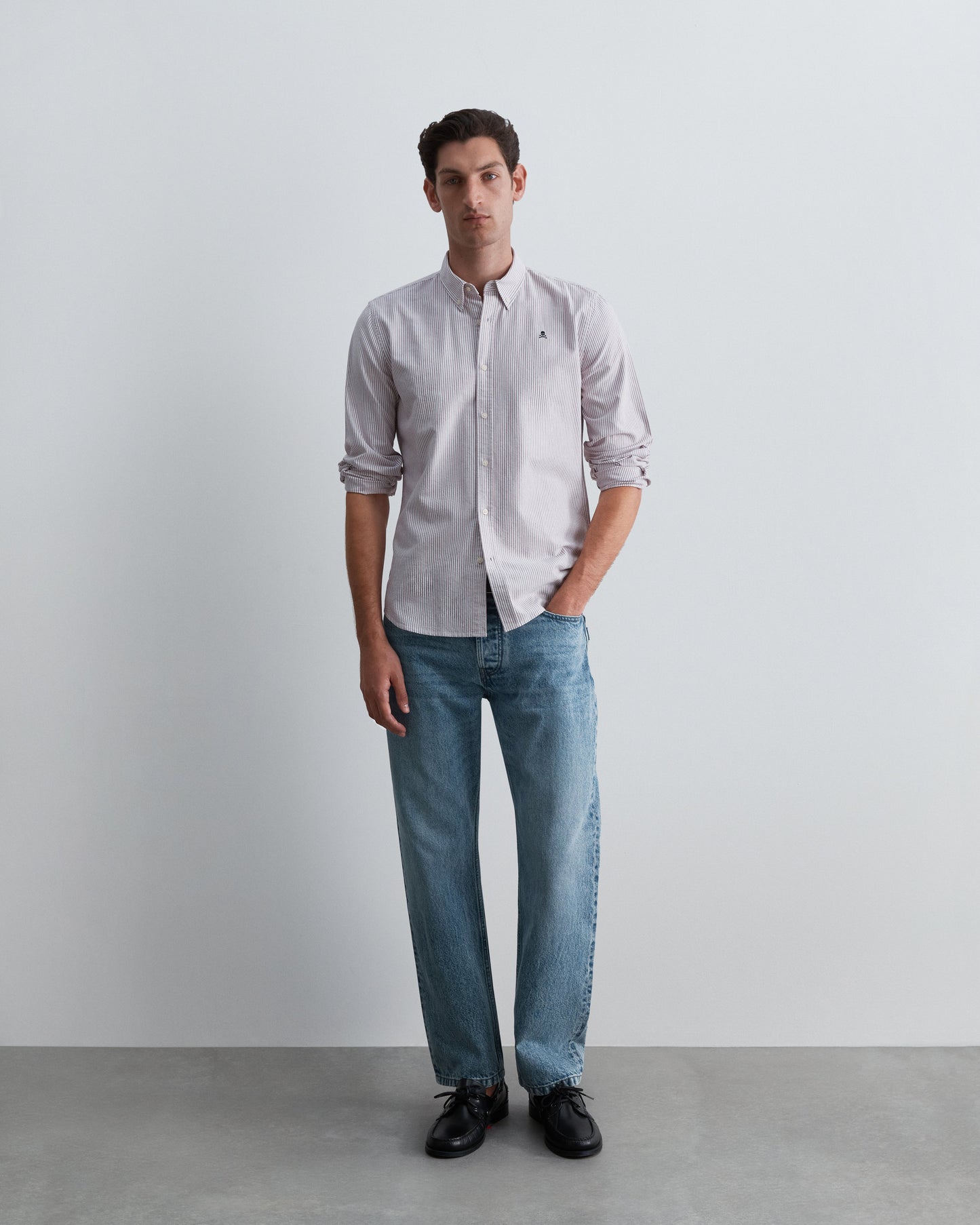 STRIPED OXFORD SHIRT