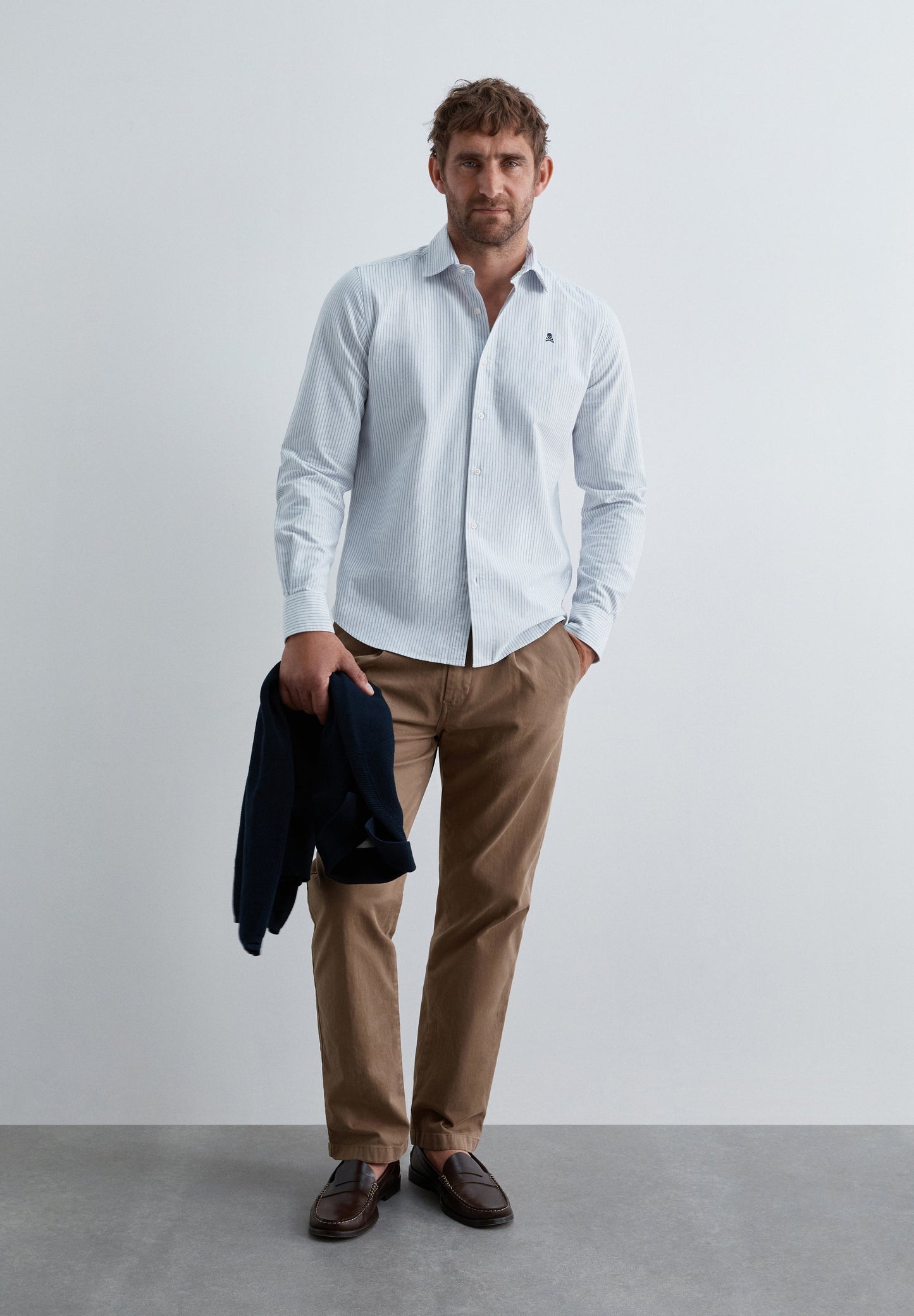 STRIPED OXFORD SHIRT
