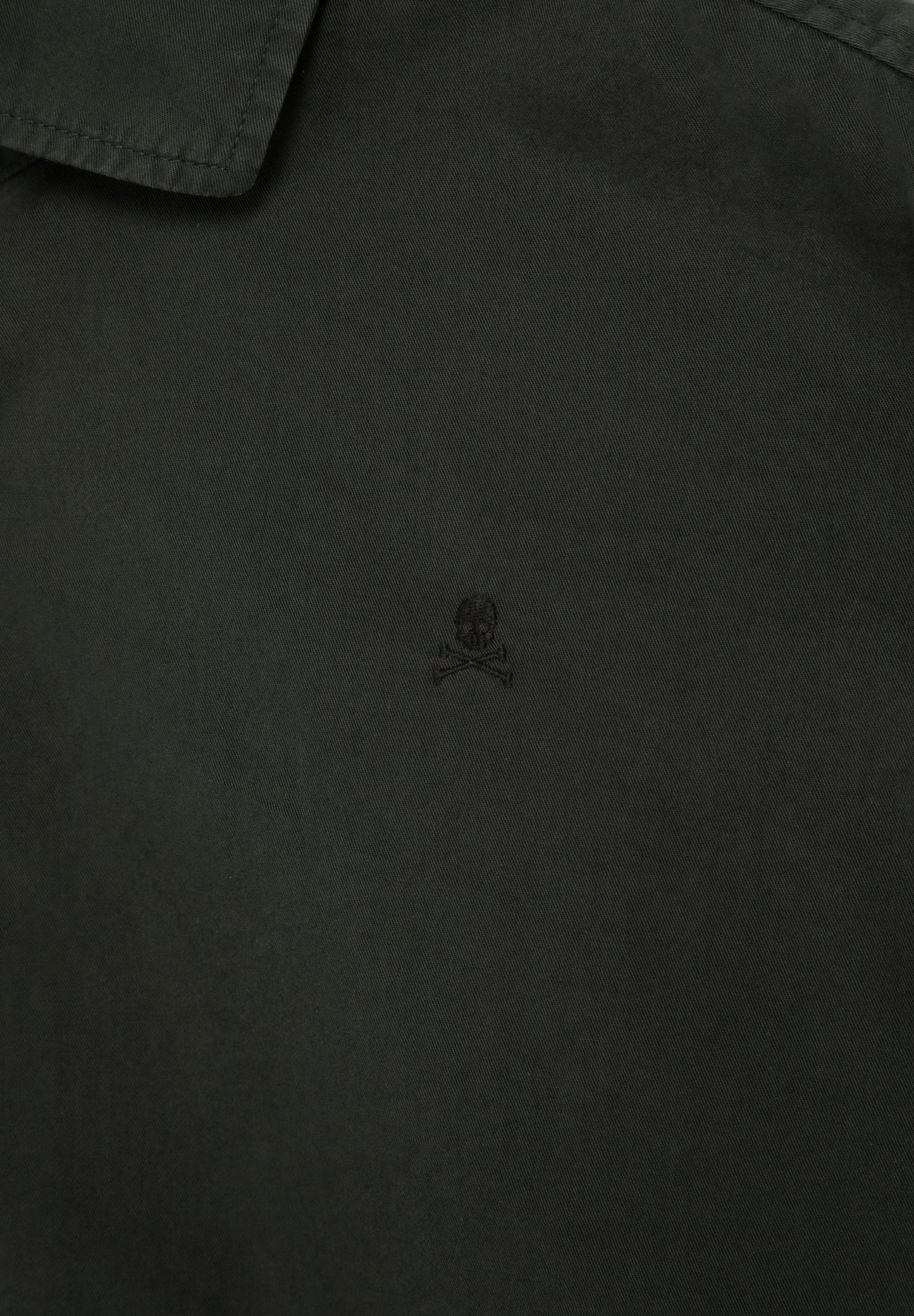 SHIRT WITH TONAL SKULL