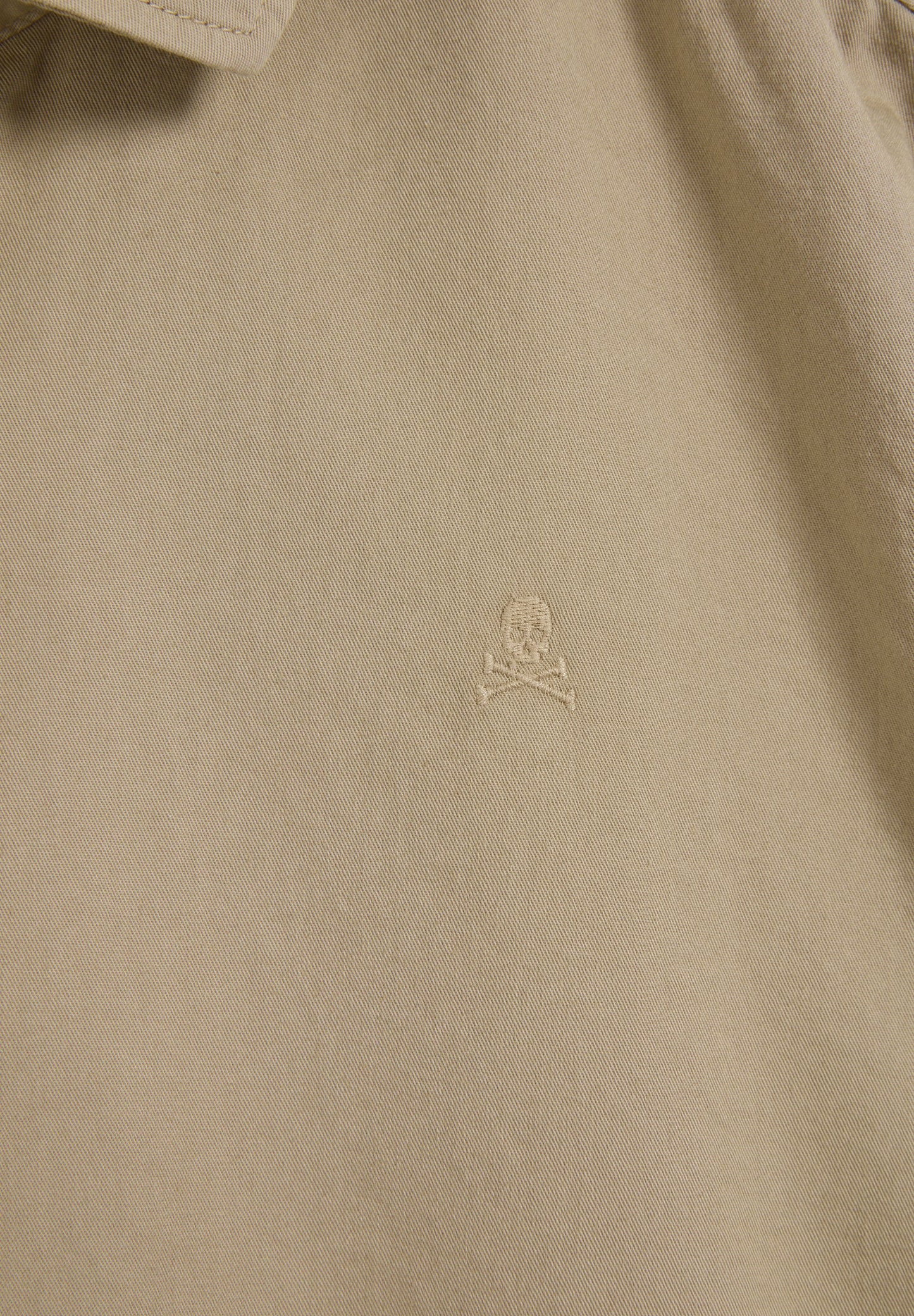 SHIRT WITH TONAL SKULL