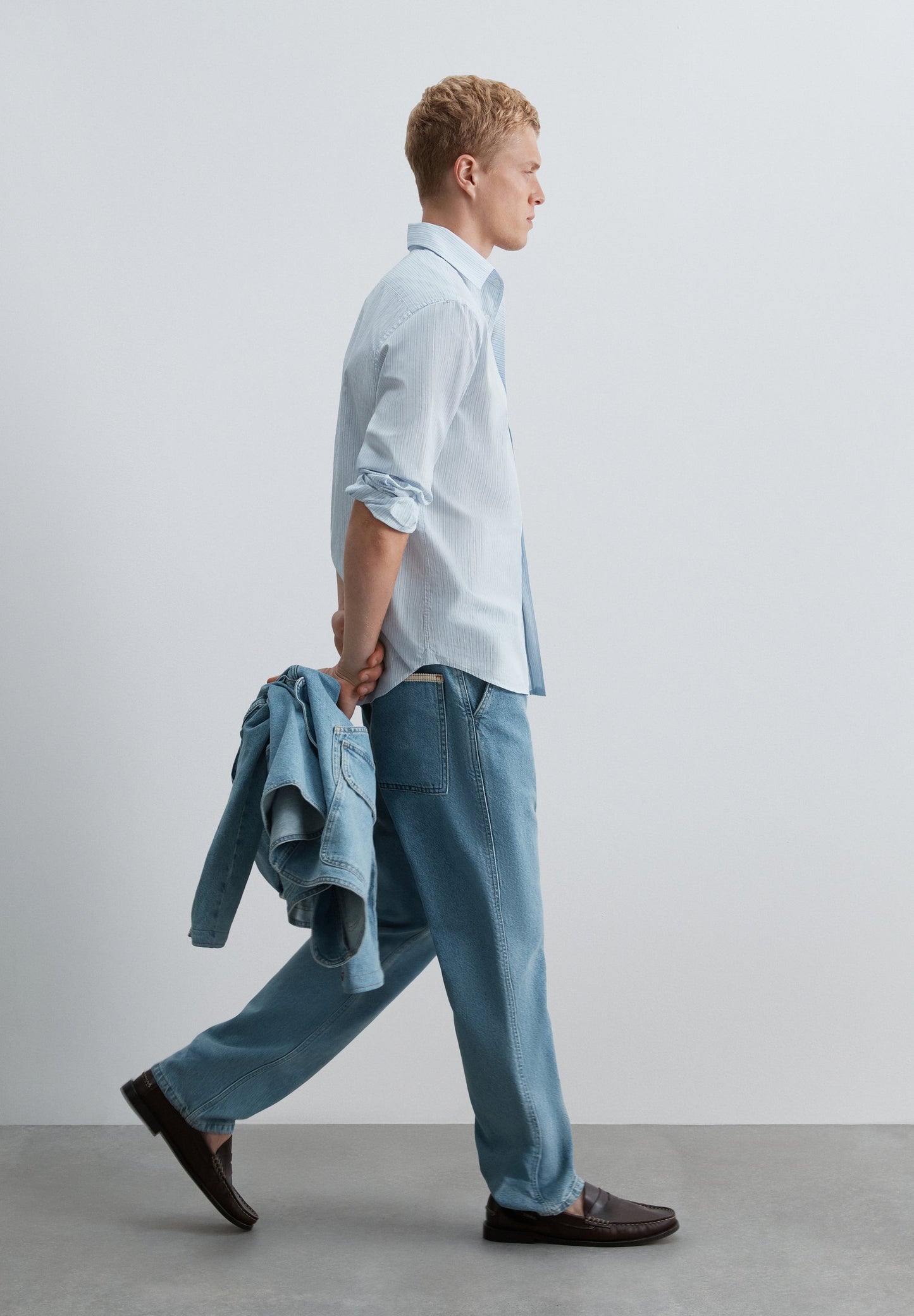 LIGHTWEIGHT COTTON POPLIN SHIRT