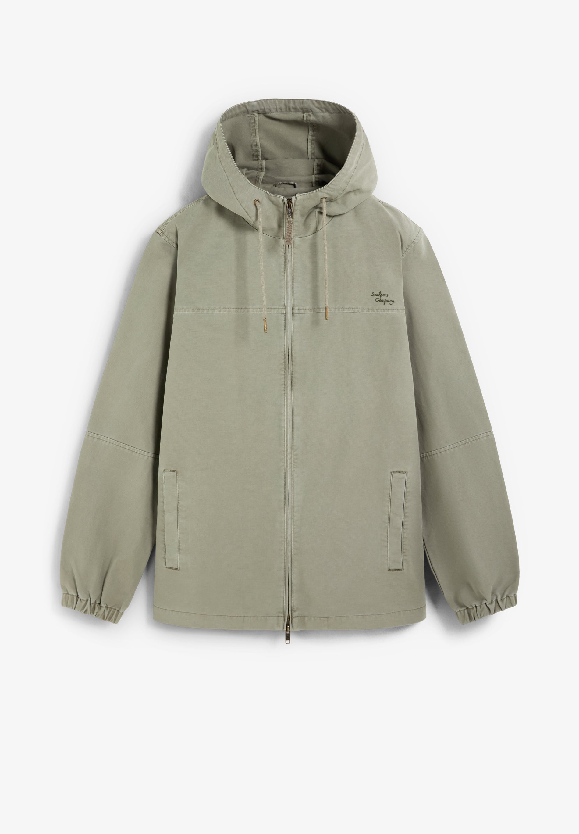 COTTON JACKET WITH HOOD