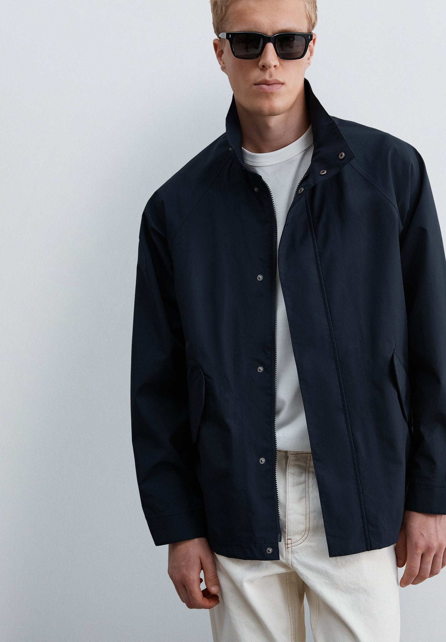 WATERPROOF TECHNICAL HIGH COLLAR JACKET
