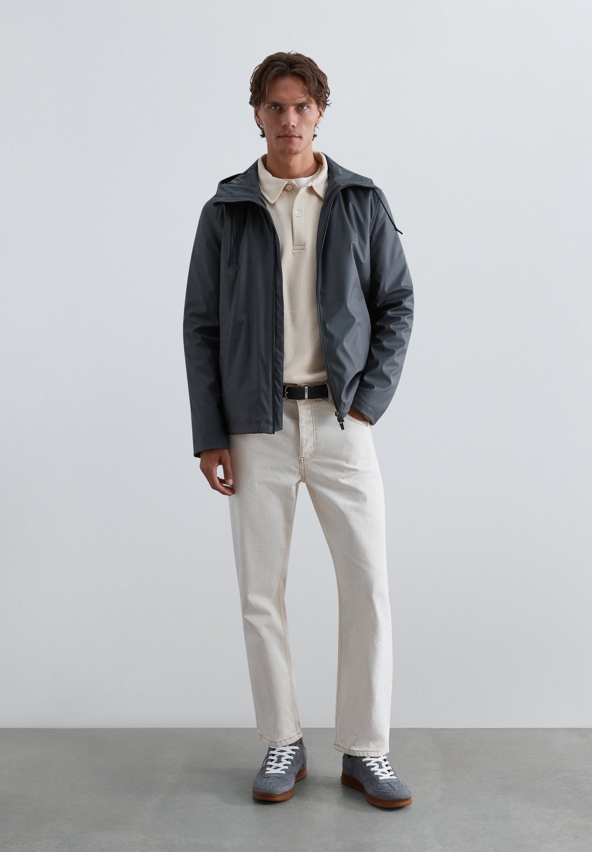 WATERPROOF PARKA WITH HOOD