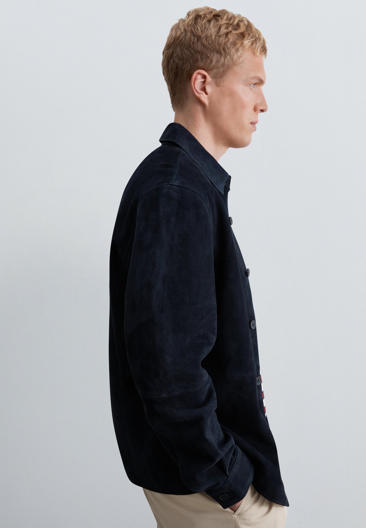 GOAT SUEDE OVERSHIRT