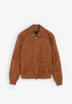 SUEDE BOMBER JACKET