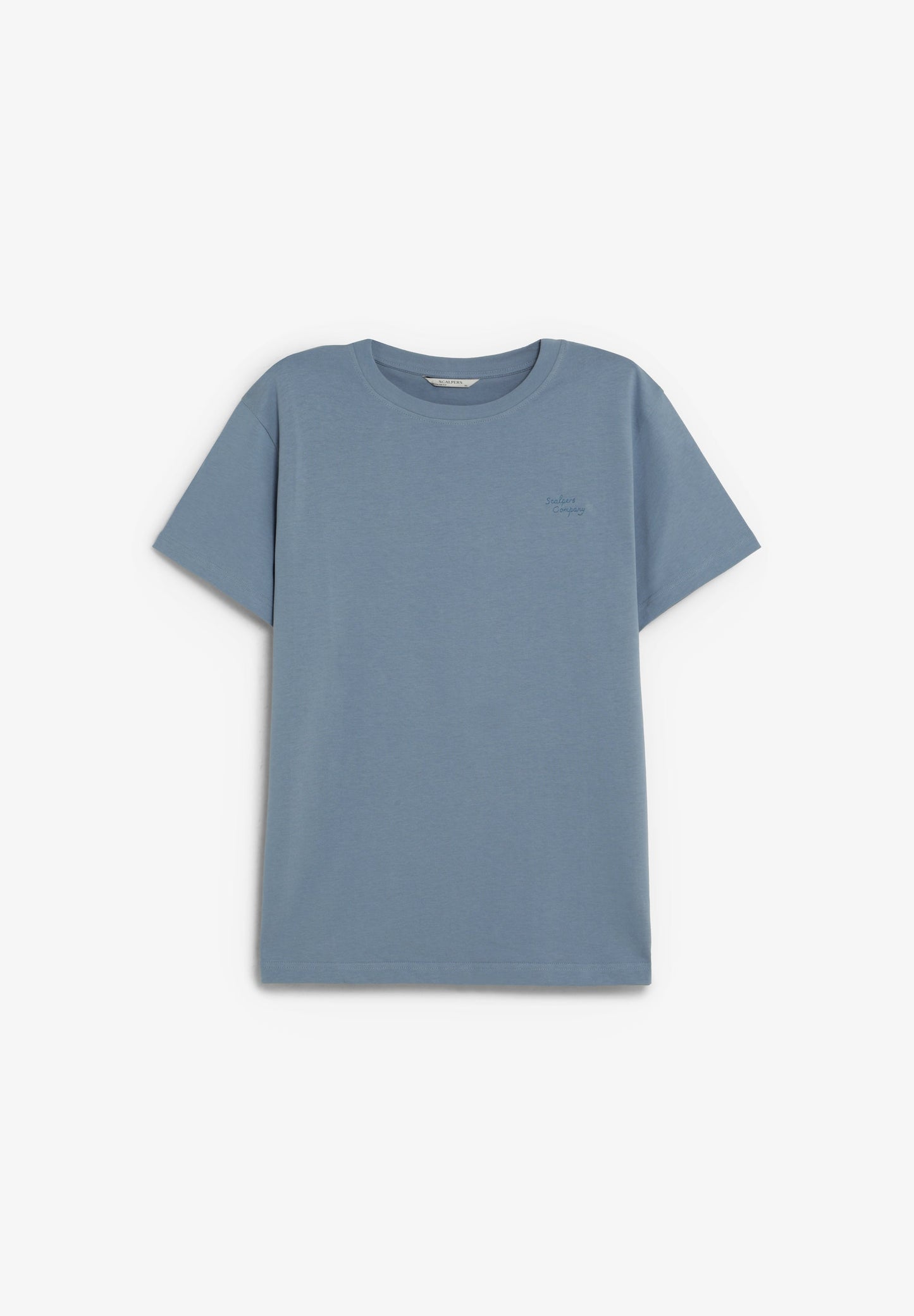 HEAVY KNIT EMBROIDERED T-SHIRT