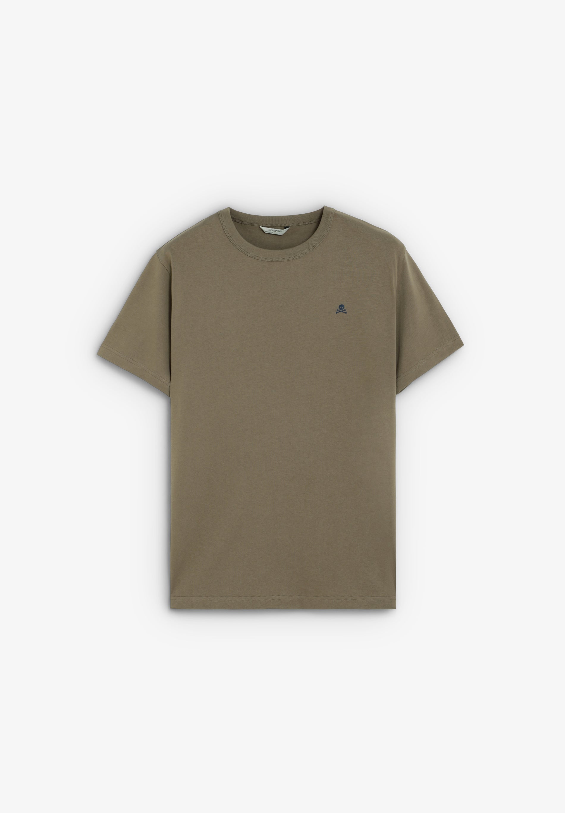 T-SHIRT WITH CONTRAST SKULL
