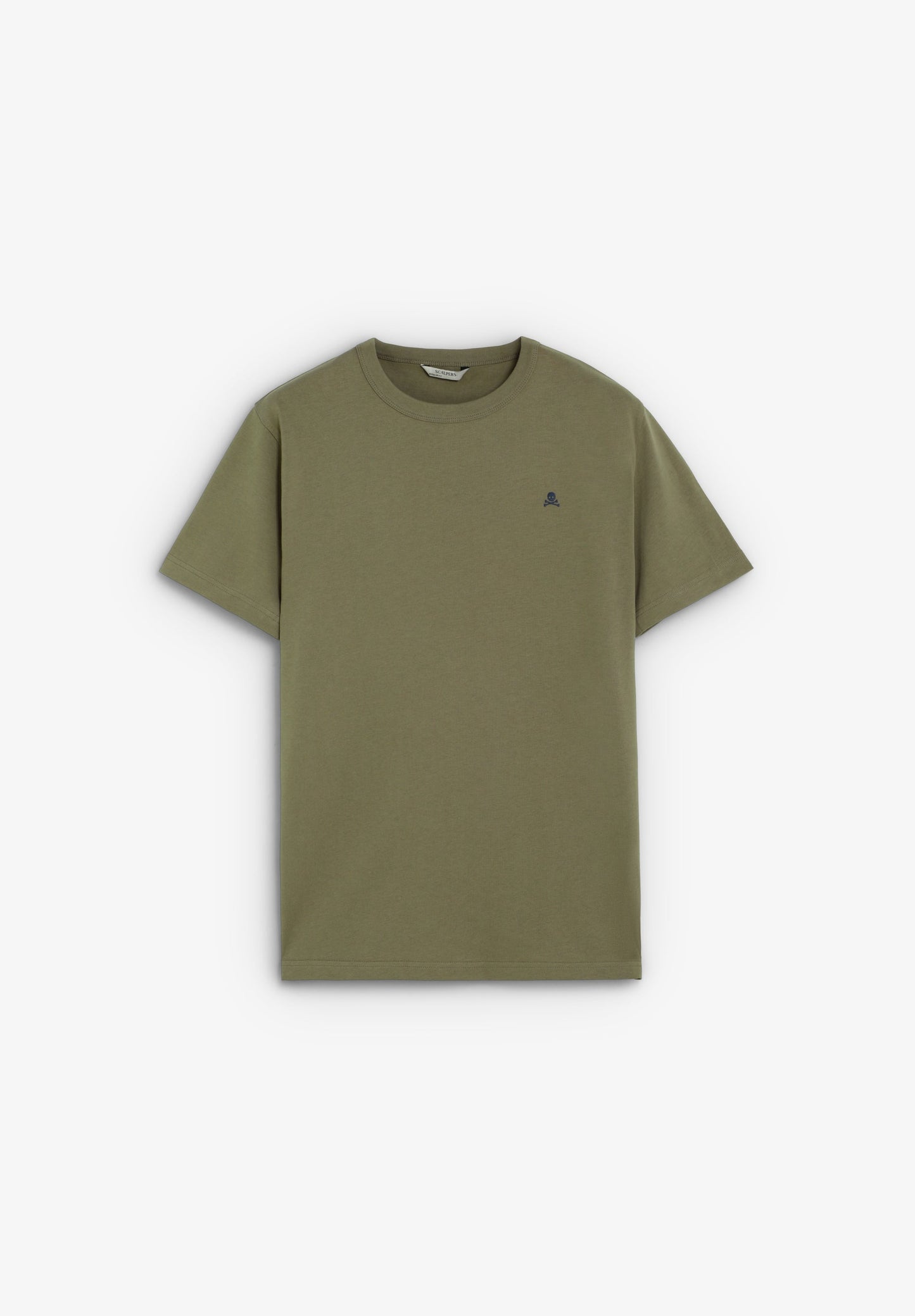 T-SHIRT WITH CONTRAST SKULL
