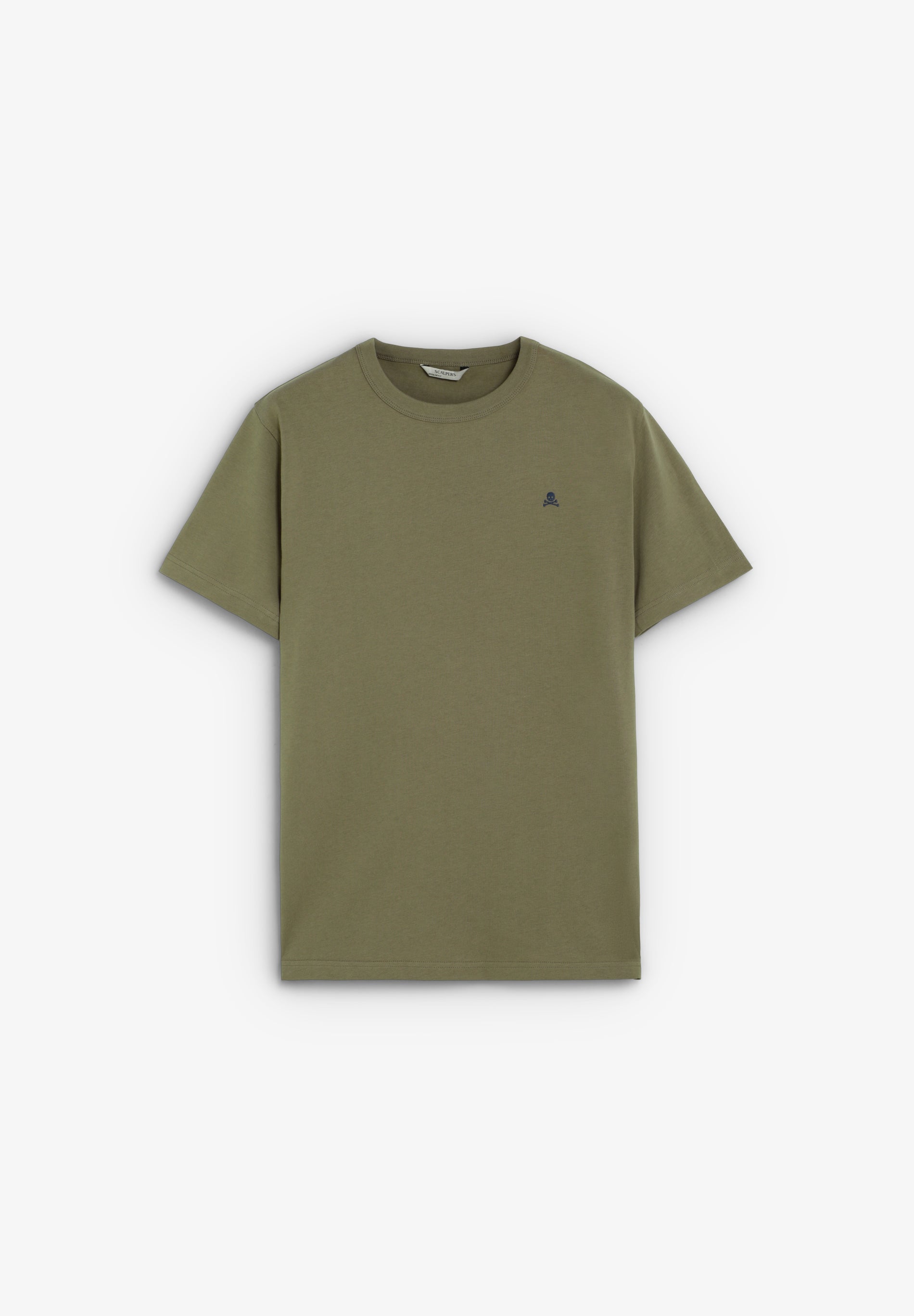 T-SHIRT WITH CONTRAST SKULL