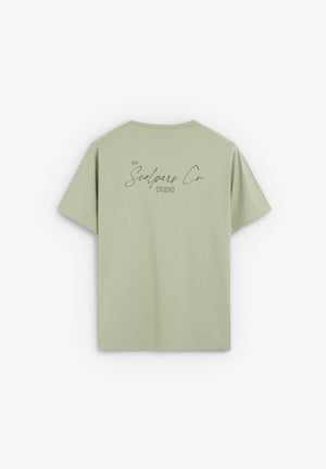 CONTRAST LOGO T-SHIRT