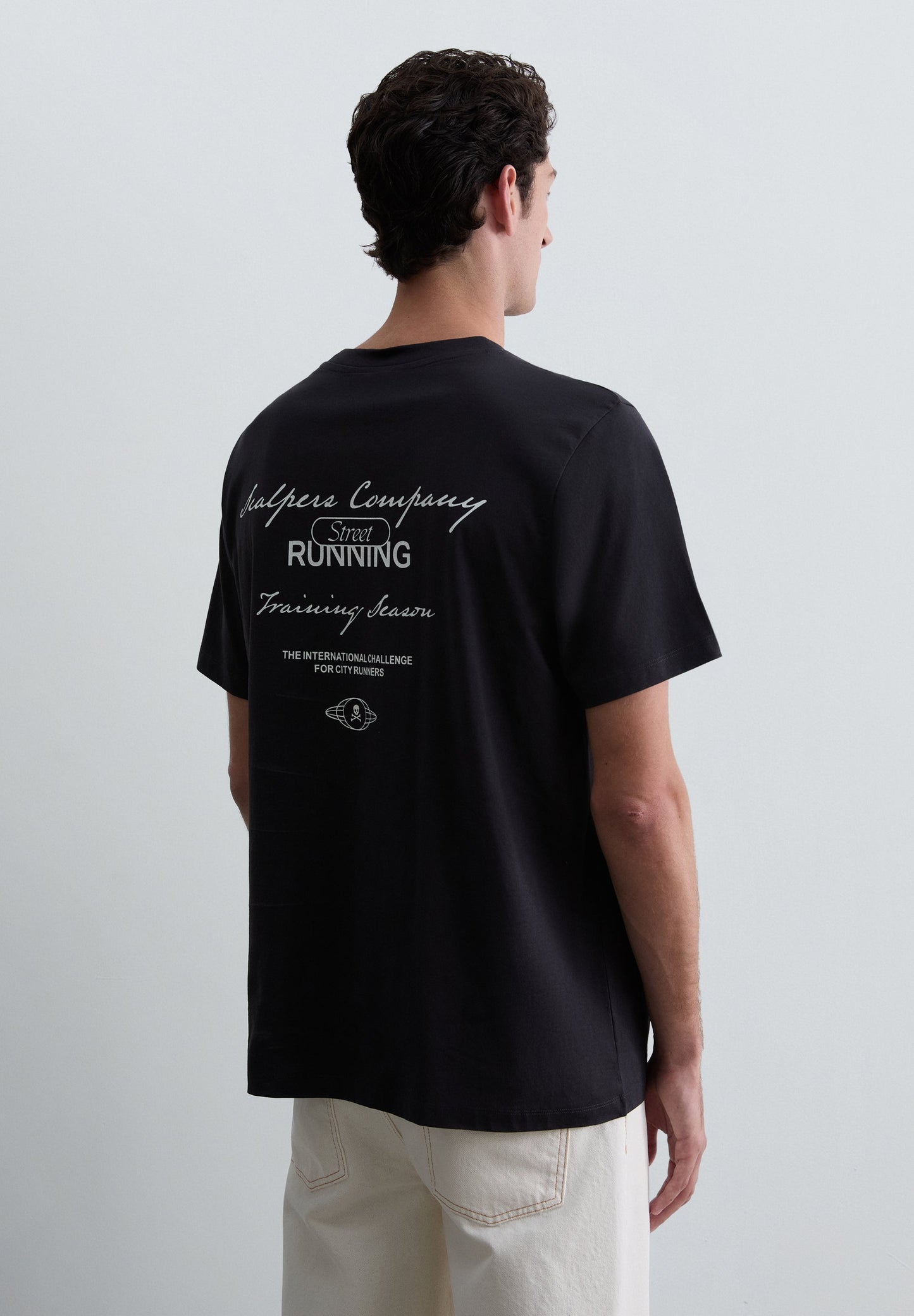 STREET RUNNING PRINT T-SHIRT