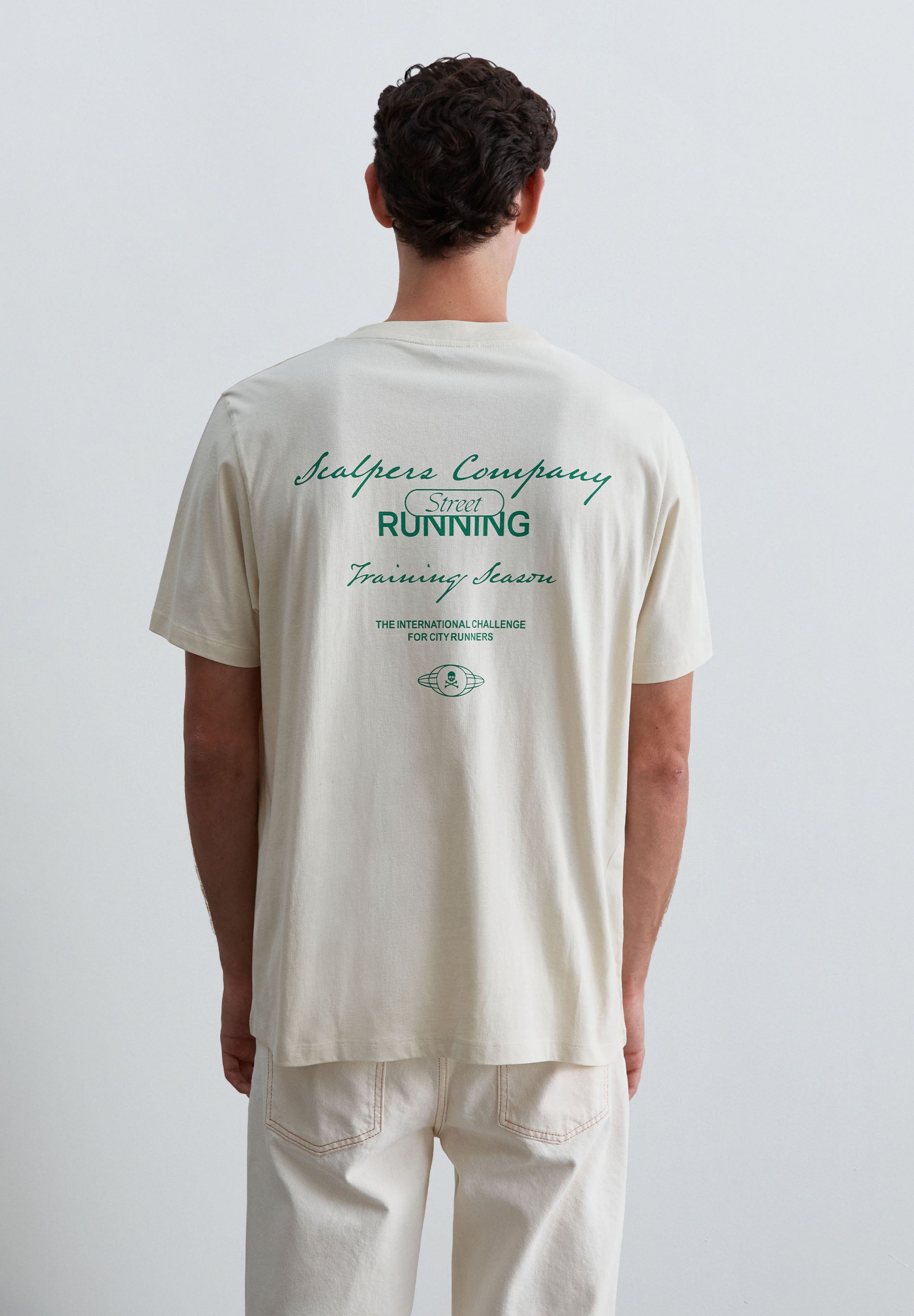 STREET RUNNING PRINT T-SHIRT