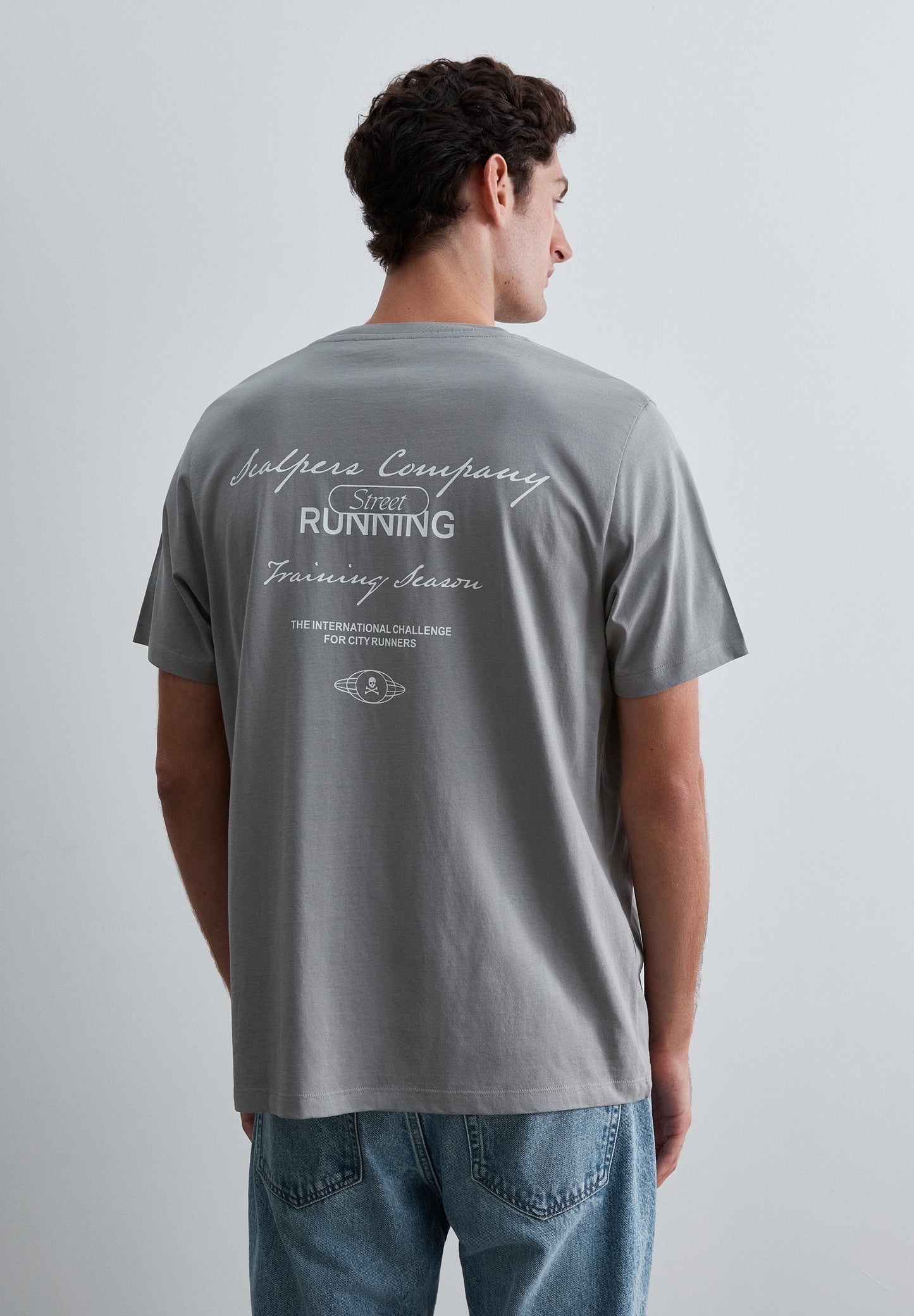 STREET RUNNING PRINT T-SHIRT