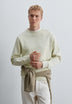 CREWNECK SWEATSHIRT WITH TONAL EMBROIDERY