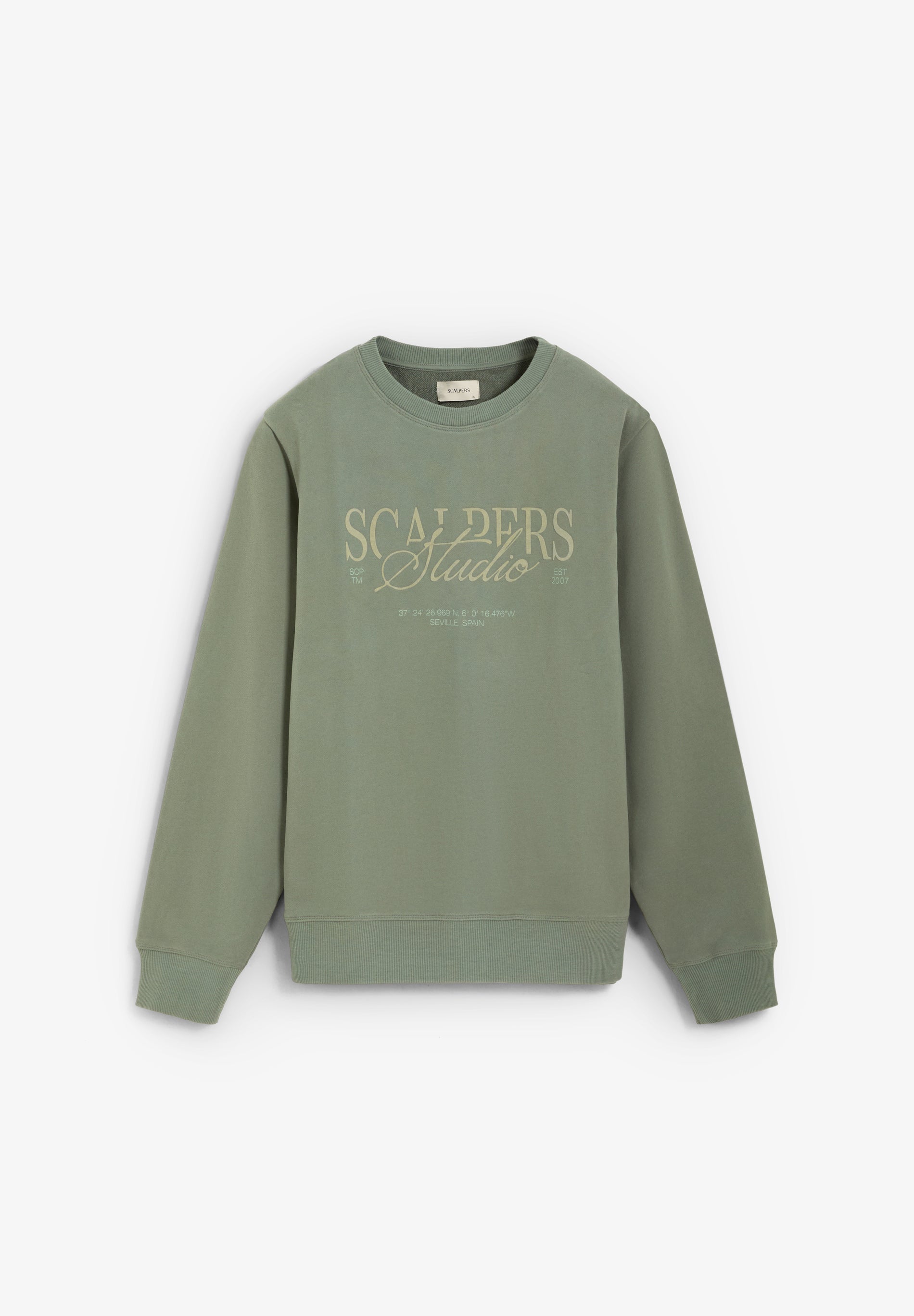 REGULAR FIT SWEATSHIRT WITH FRONT PRINT