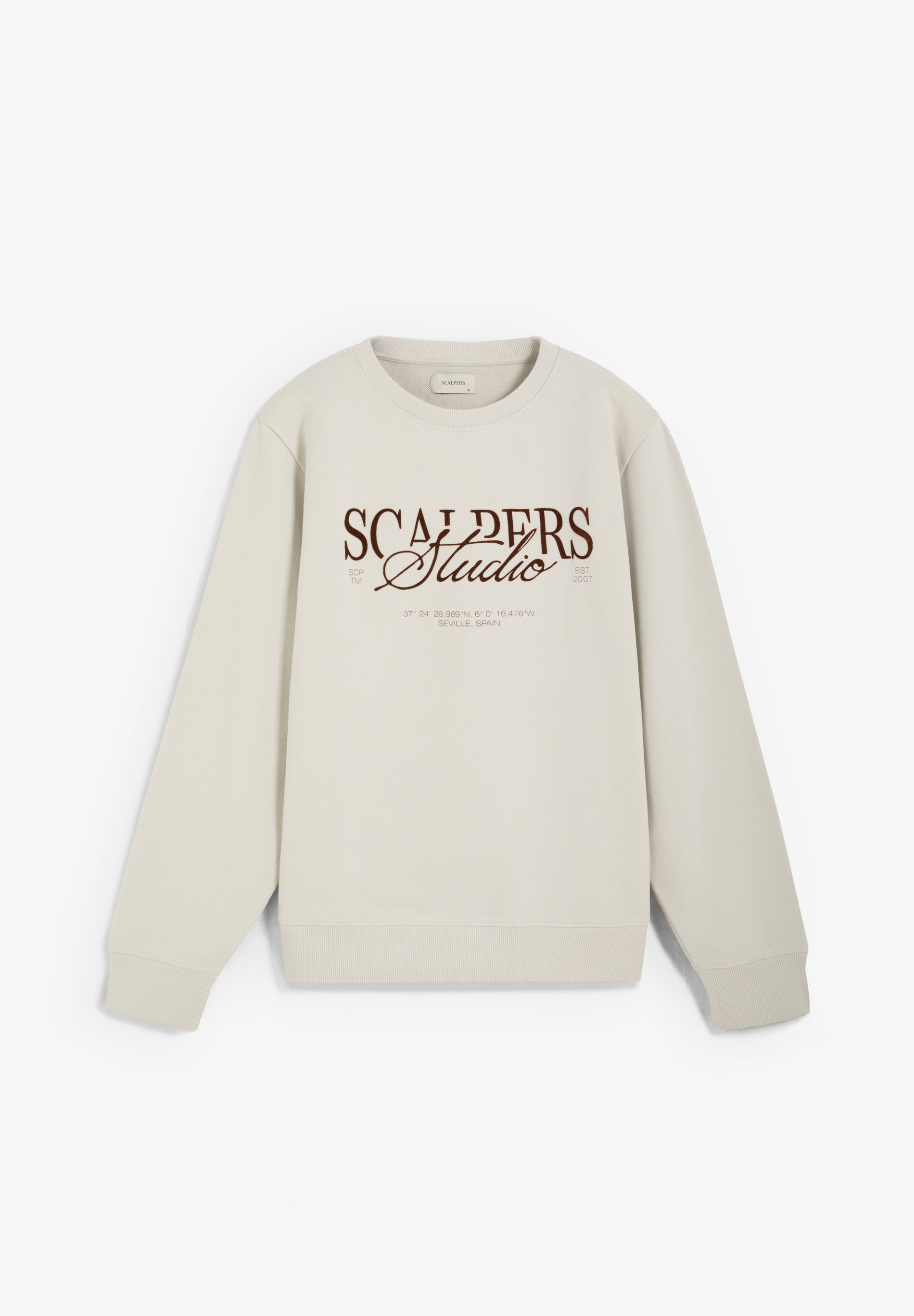 REGULAR FIT SWEATSHIRT WITH FRONT PRINT