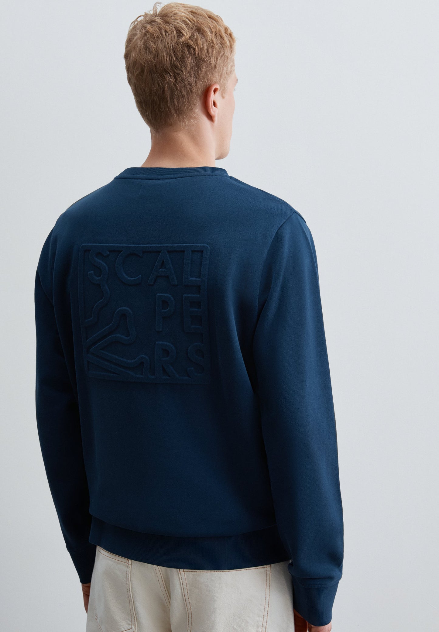 SWEATSHIRT WITH RAISED LOGO