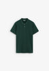 PIQUÉ POLO SHIRT WITH CONTRAST SKULL