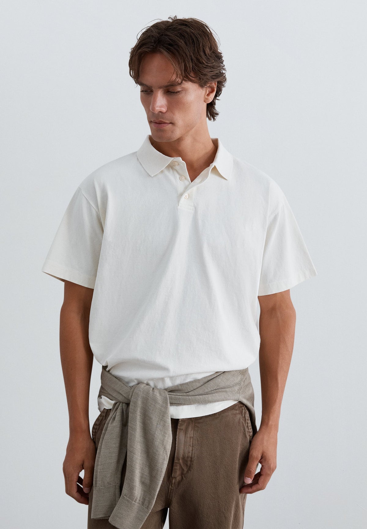 BOXY FIT POLO SHIRT