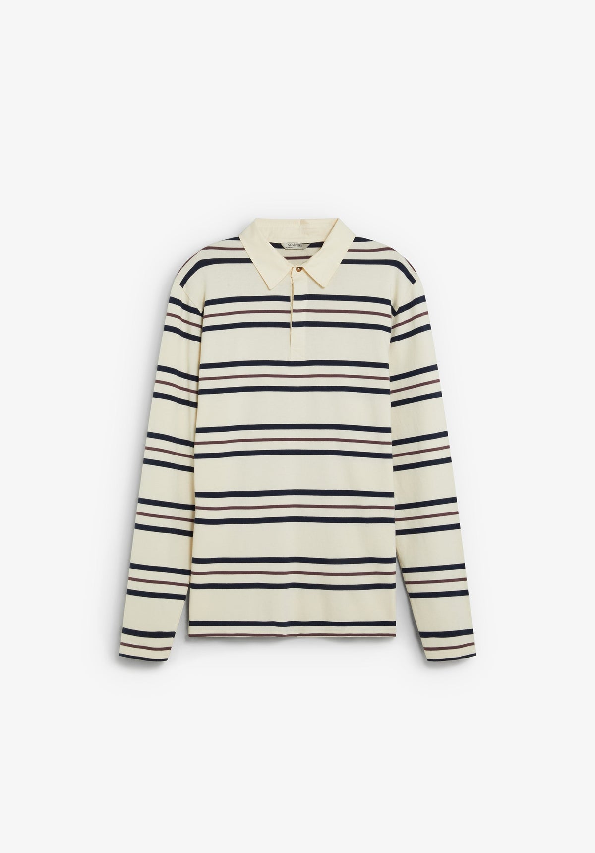 SCSTRIPES LS POLO