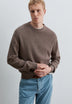 TEXTURED COTTON SWEATER