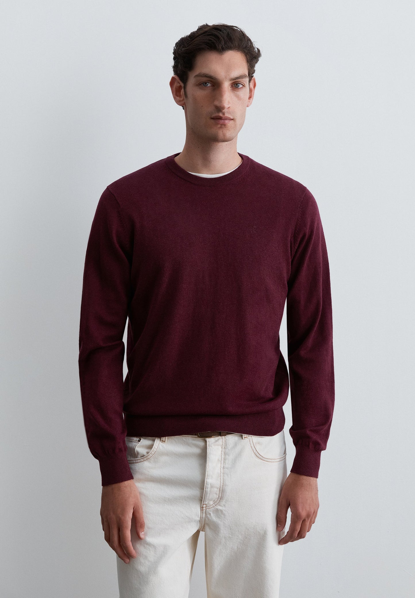 KNIT ROUND NECK SWEATER