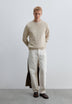 KNIT ROUND NECK SWEATER