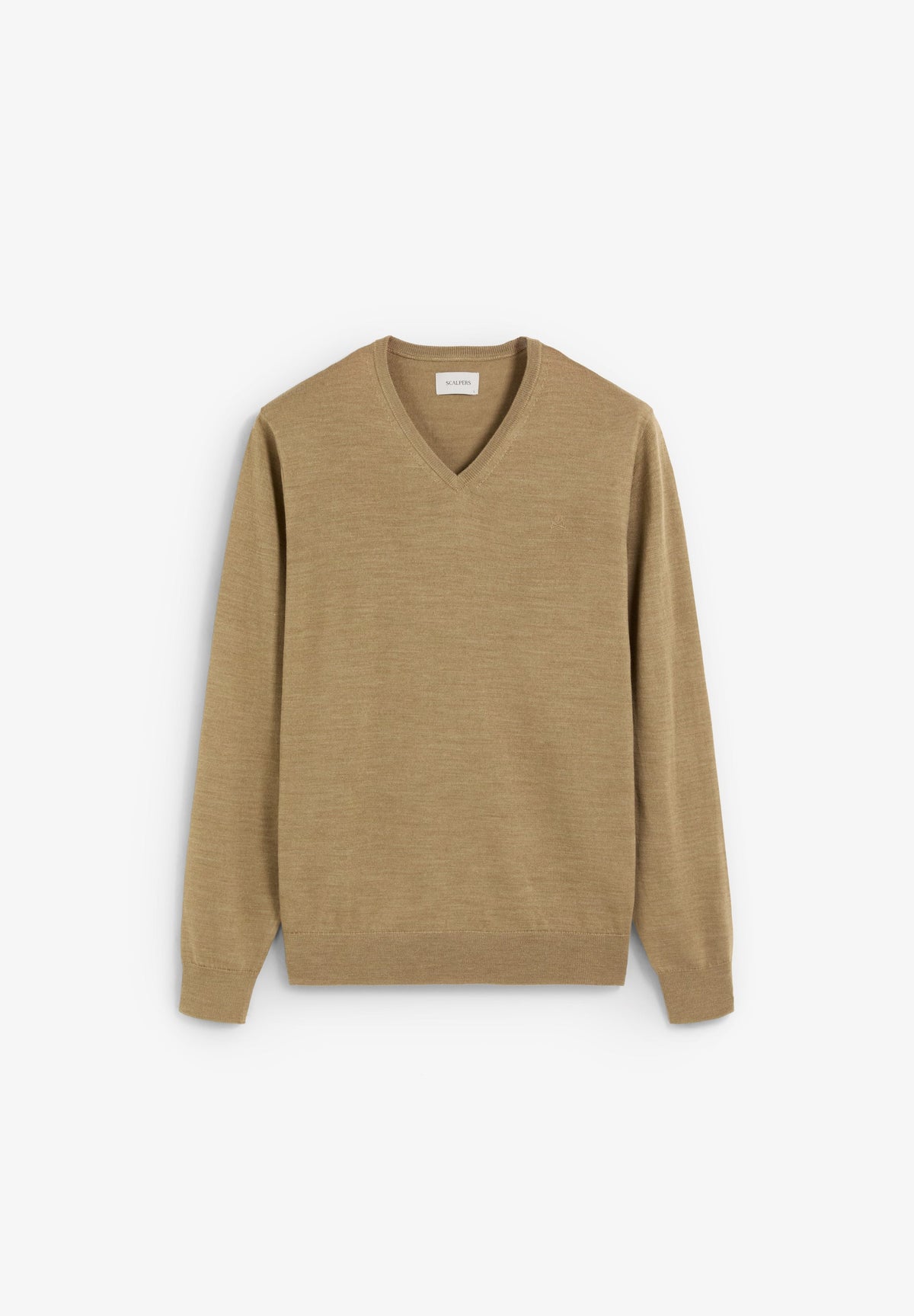 V-NECK WOOL SWEATER
