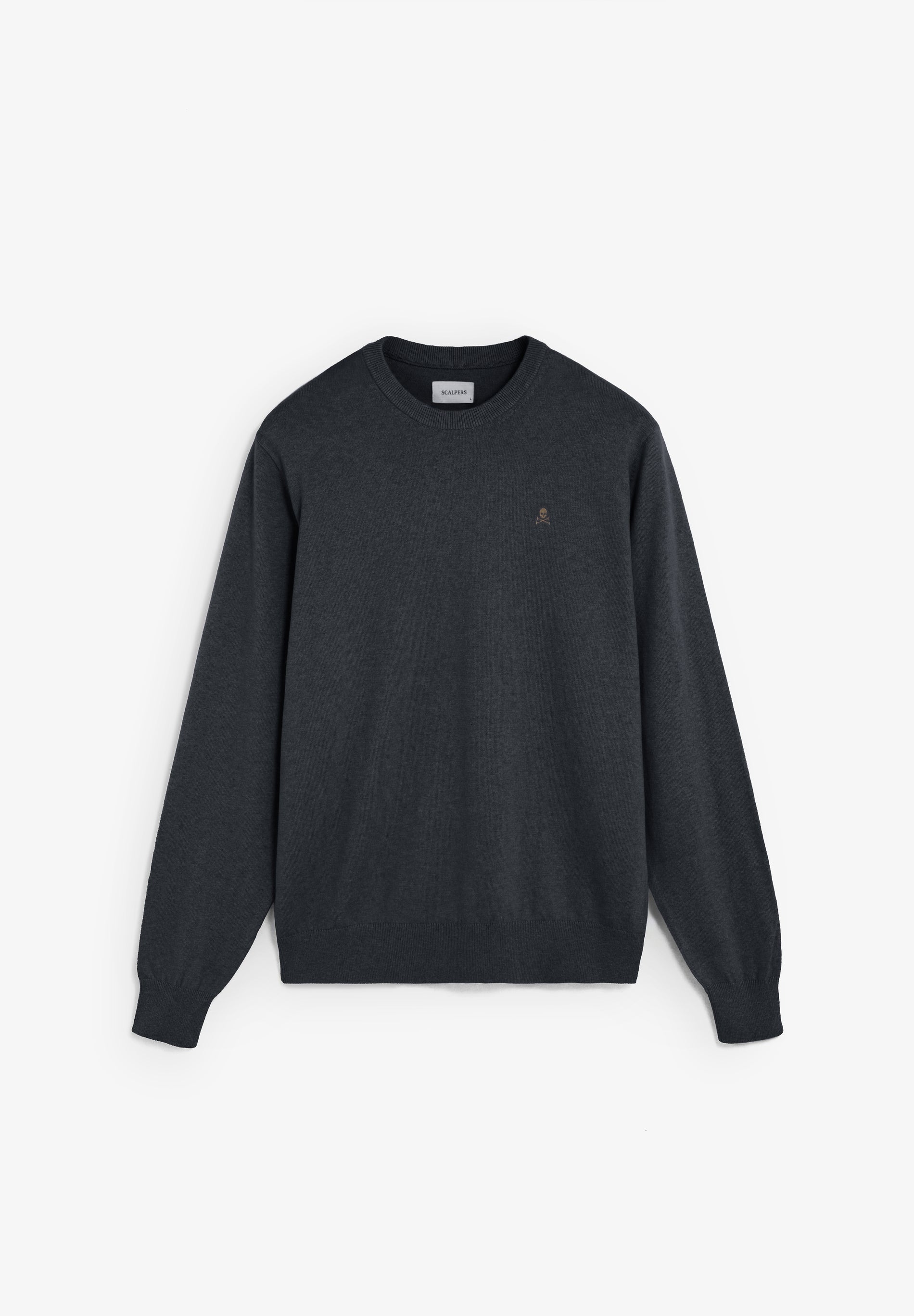 COTTON KNIT BLEND SWEATER