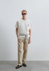 RELAXED FIT DRAWSTRING TROUSERS