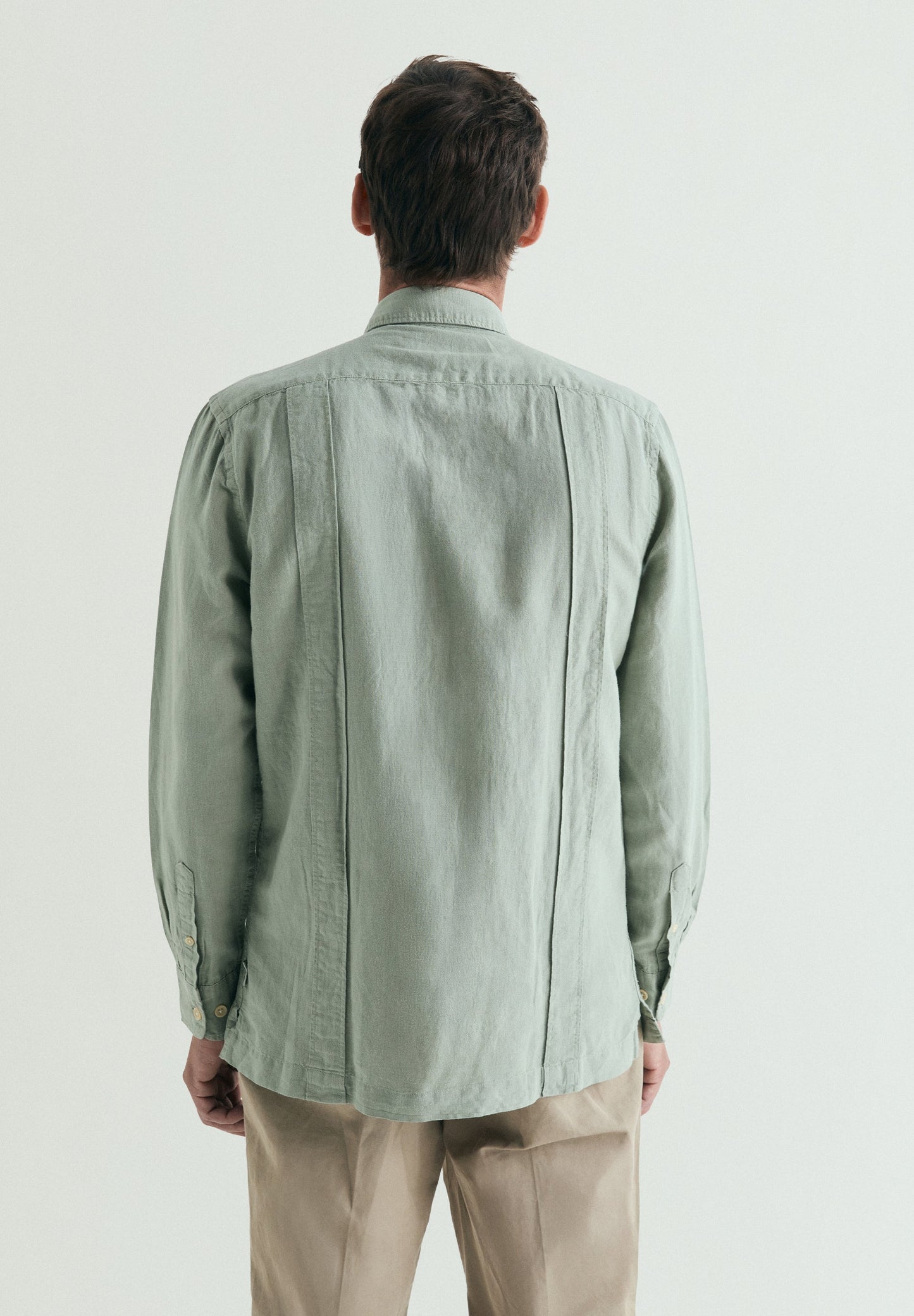 LINEN SAFARI SHIRT